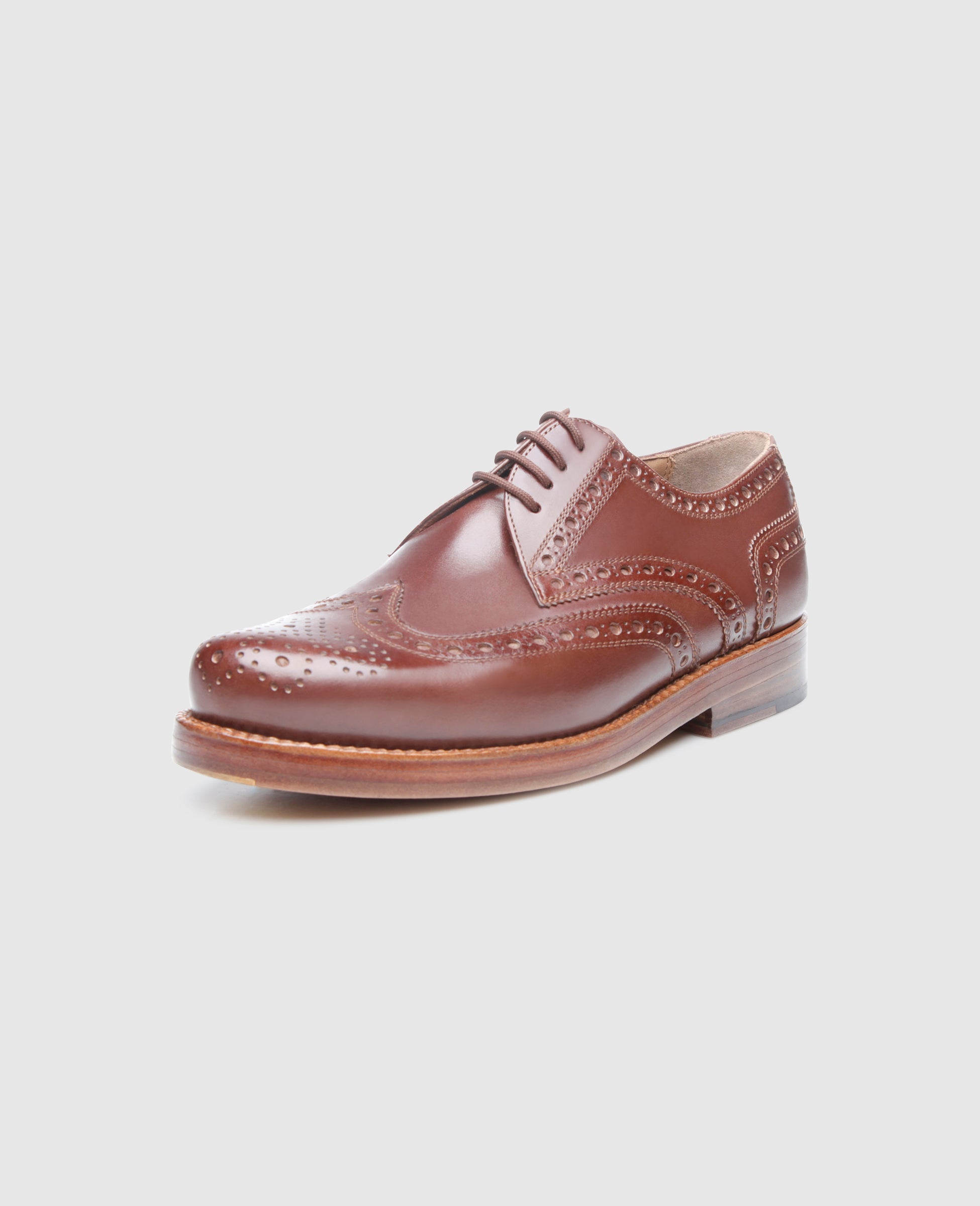 heinrich-dinkelacker-rio-full-brogue-ac-herrenschuh-dunkelbraun-antikcalf image 2