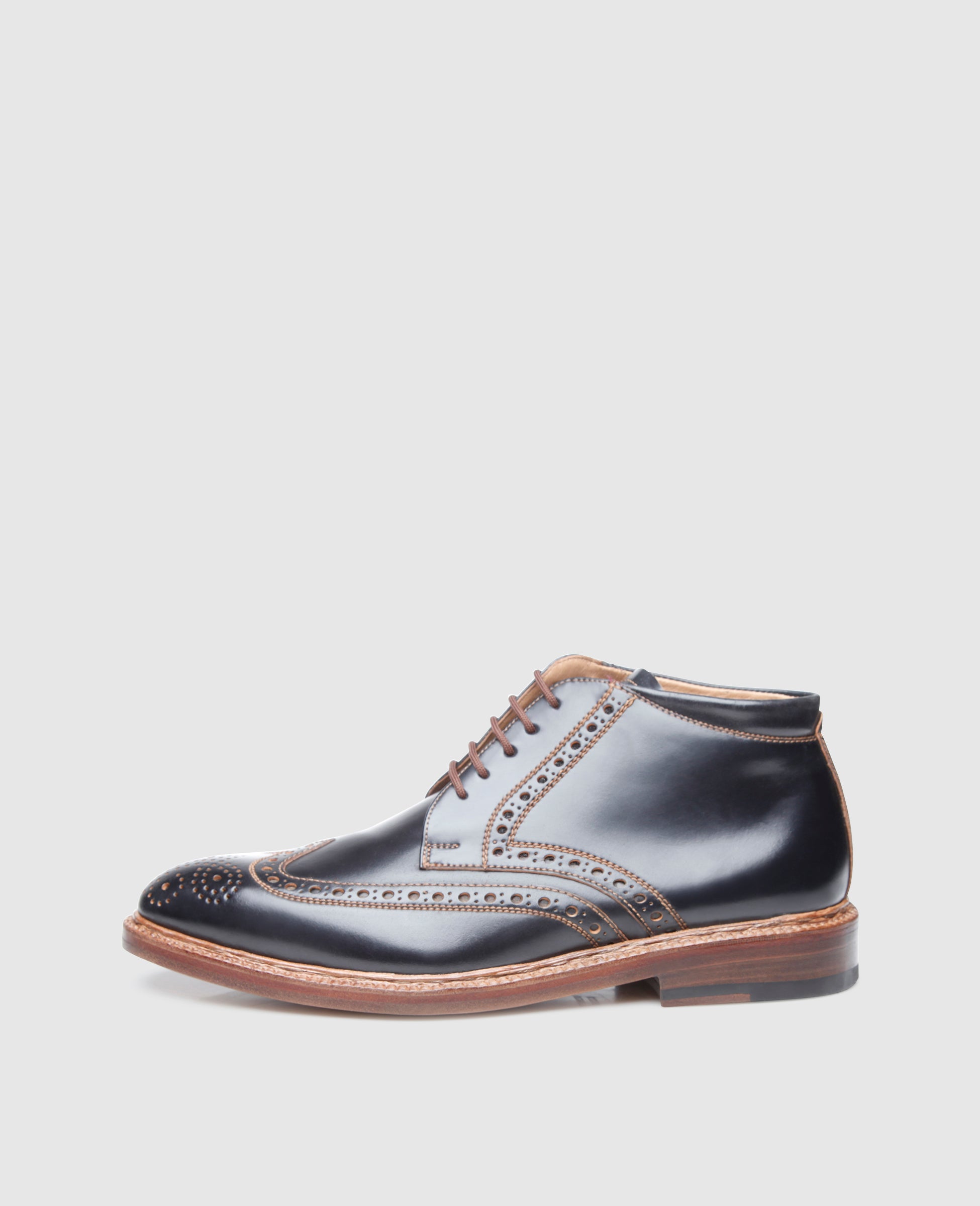 heinrich-dinkelacker-luzern-full-brogue-c-boot-schwarz-cordovan image 1