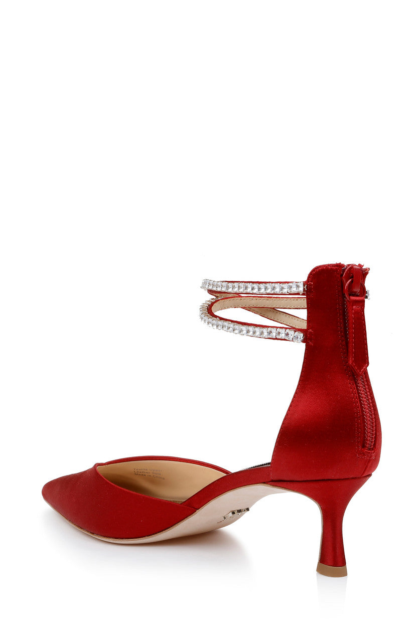 badgley-mischka-lilibeth-kitten-heels-schwarz-satin-spitz image 5