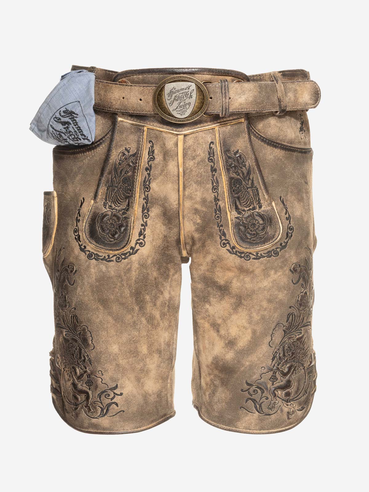 himmel-arsch-zwirn-hopium-lederhose-wildbock-mit-g-rtel image 1