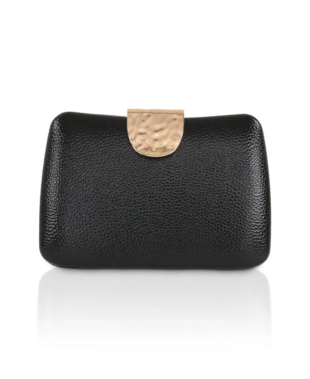 badgley-mischka-tatum-clutch-gold-kunstleder-abendtasche image 1