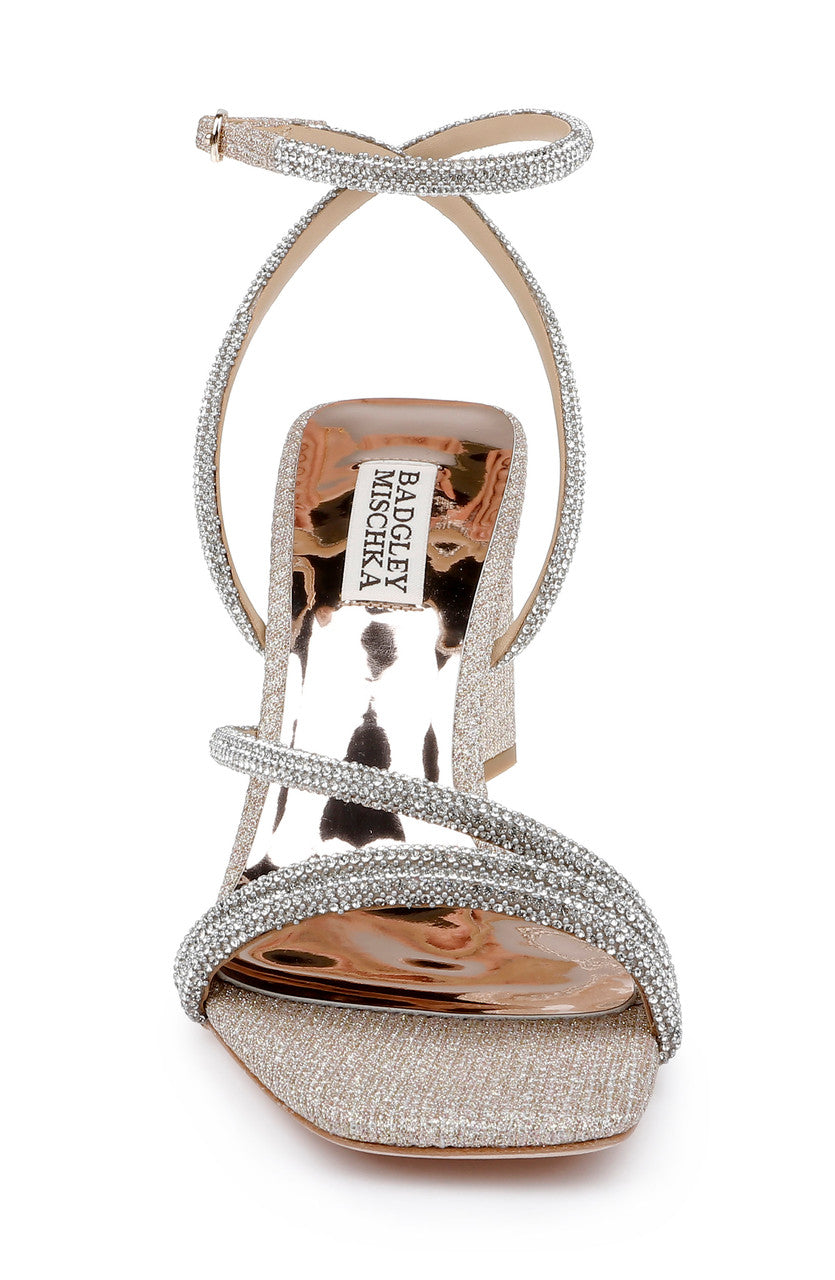 badgley-mischka-freedom-sandalette-schwarz-glitzer-75mm image 4