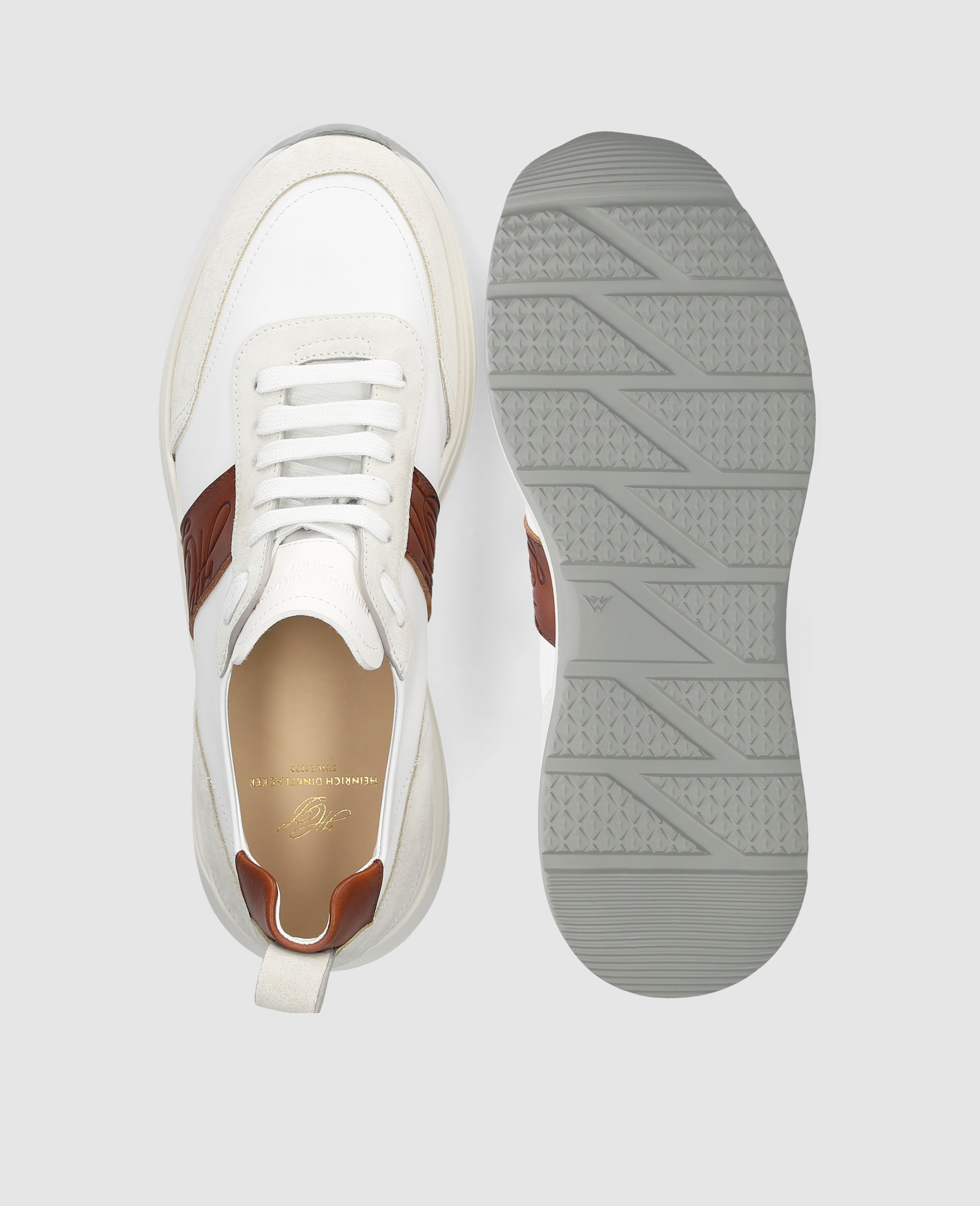 heinrich-dinkelacker-toronto-sneaker-cl-sneaker-wei-braun-leder-2 image 8