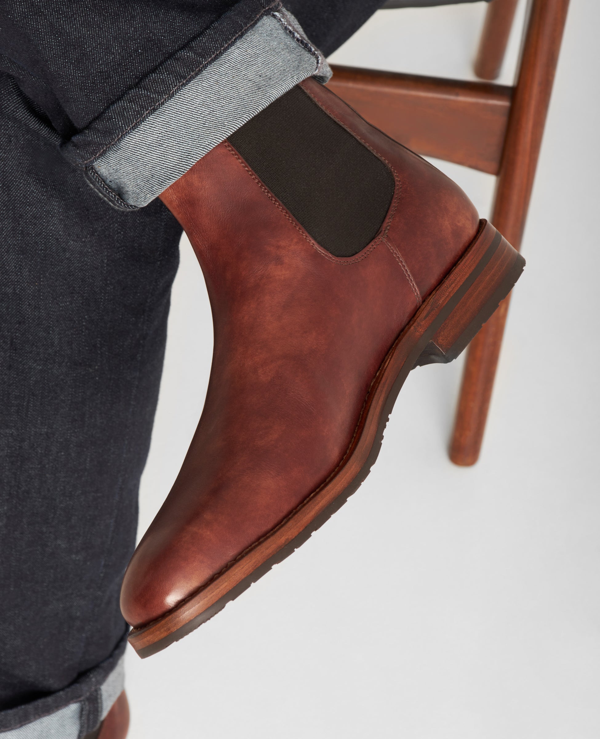 heinrich-dinkelacker-luzern-plain-tc-chelsea-boot-whiskey image 7