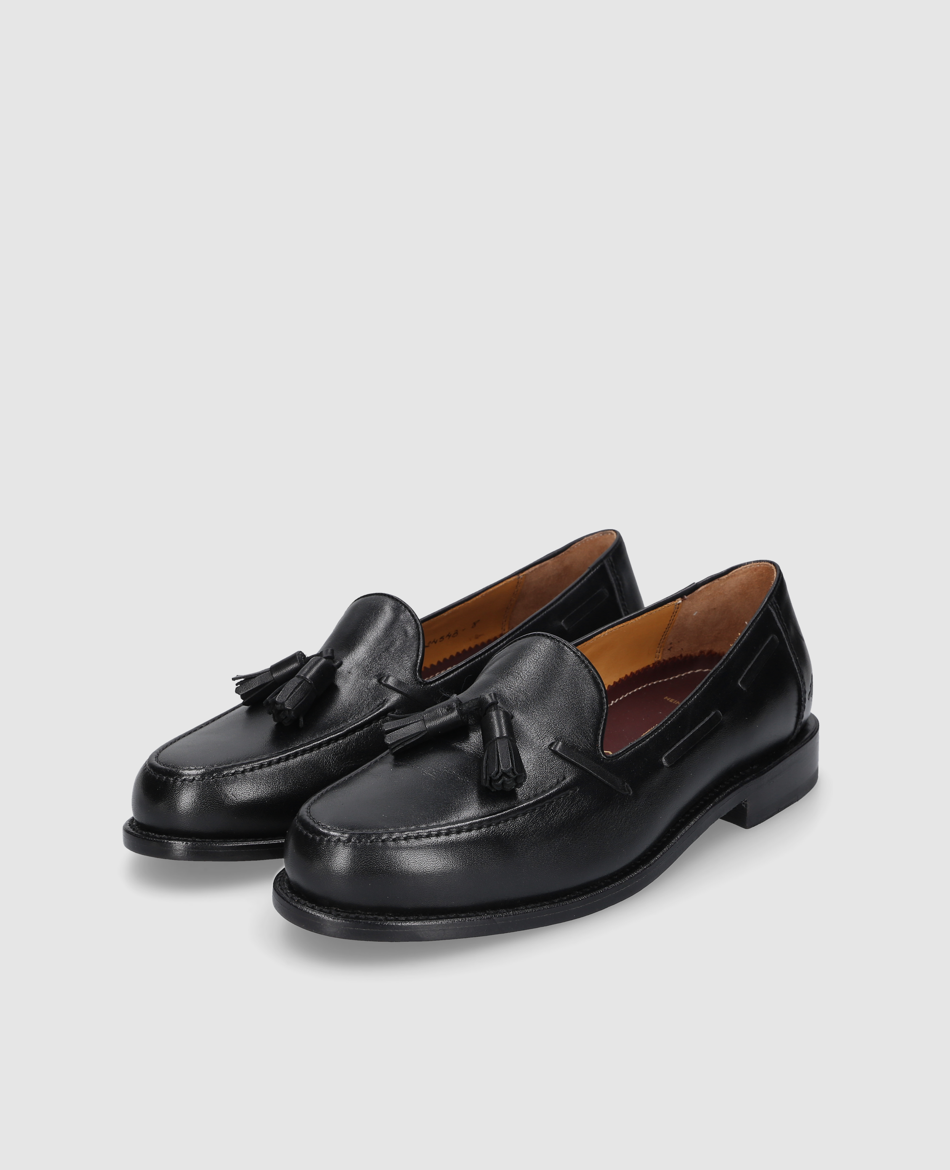 heinrich-dinkelacker-wien-plain-tassel-loafer-schwarz-nappa image 3