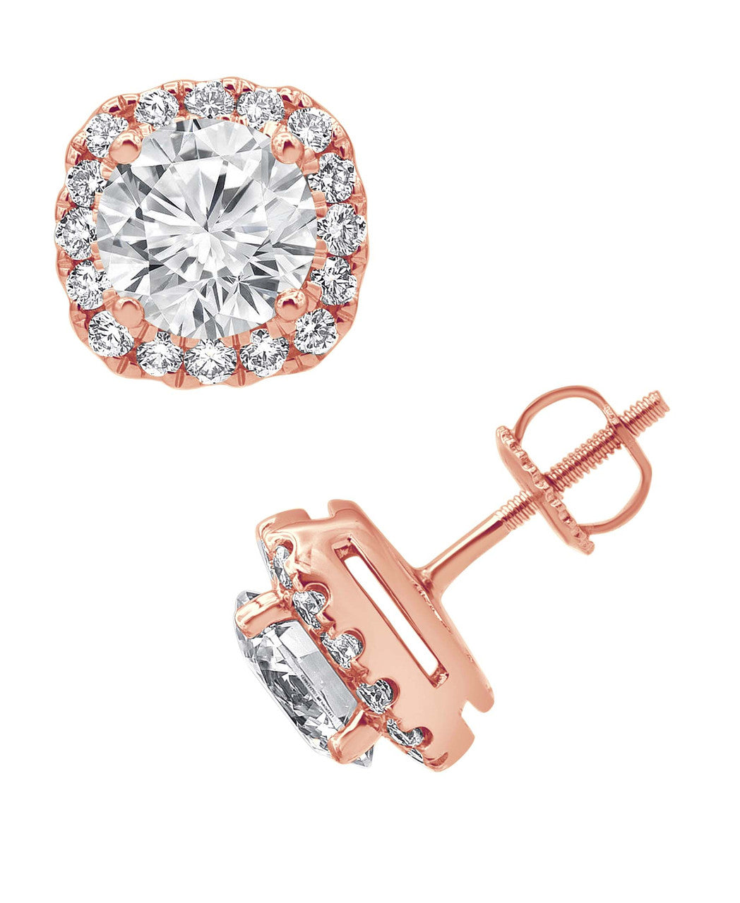 badgley-mischka-cushion-ohrstecker-wei-gold-labor-diamant image 4