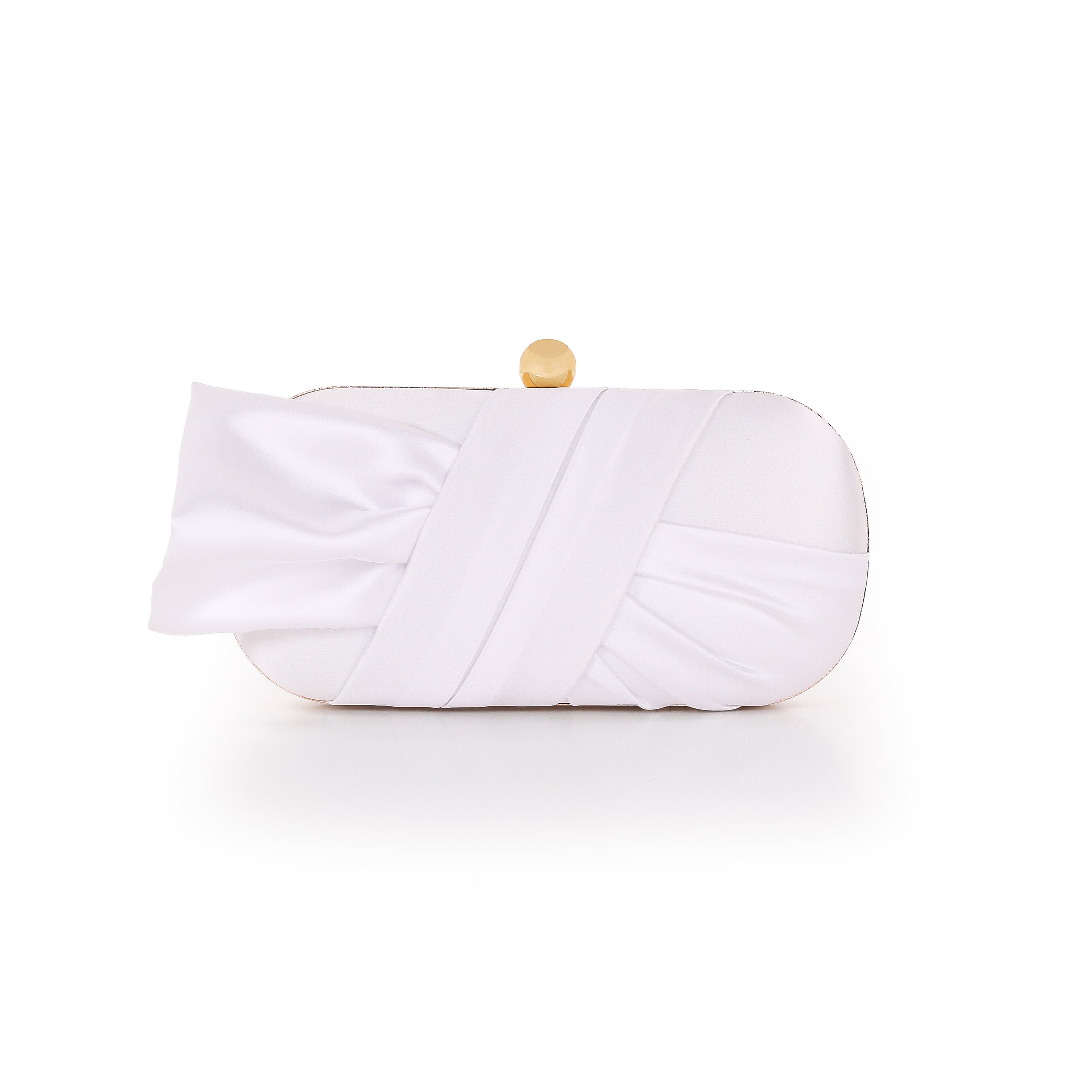 badgley-mischka-margo-satin-tie-minaudiere-clutch-schwarz-satin image 6