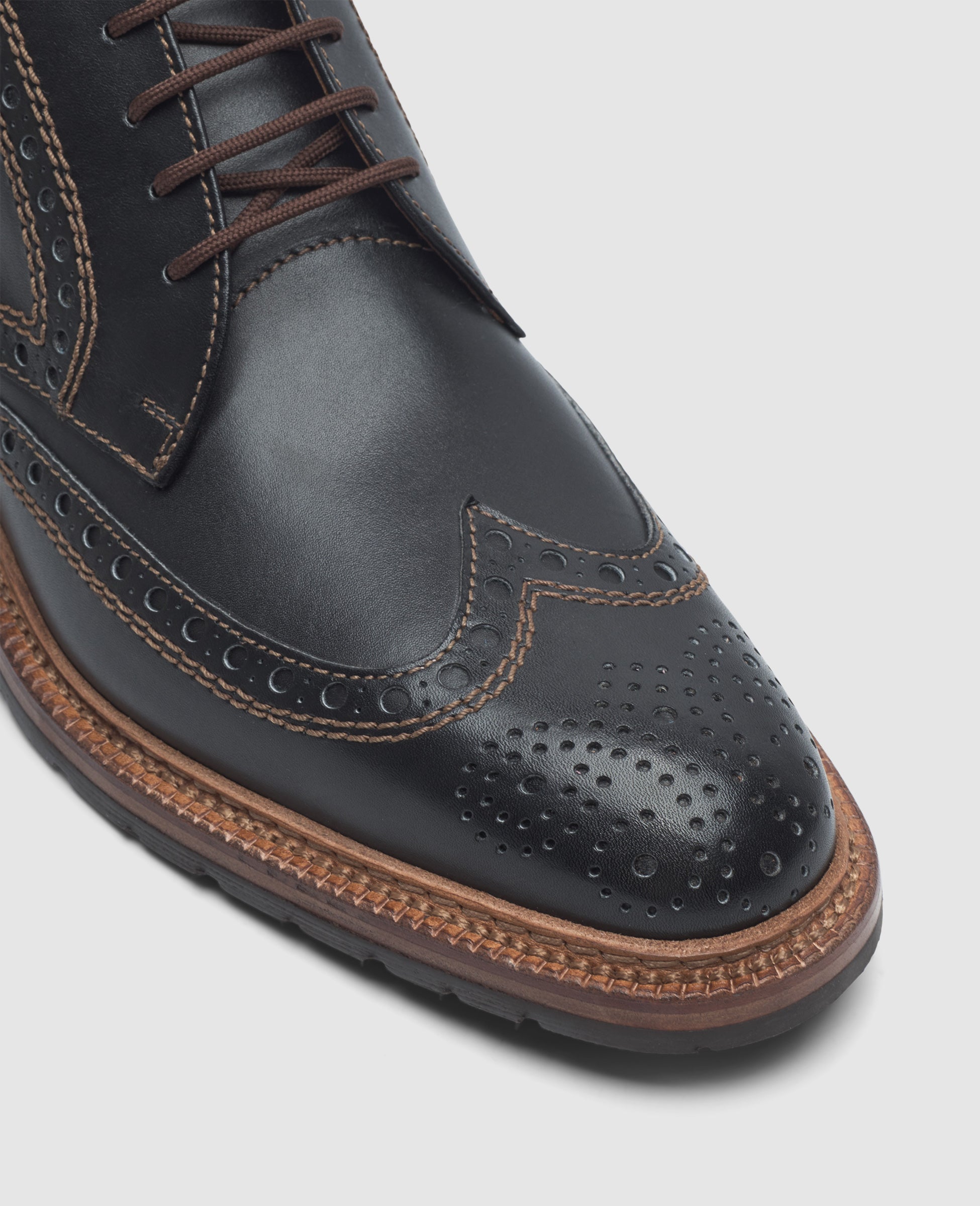 heinrich-dinkelacker-luzern-full-brogue-sc-herrenstiefel-schwarz image 4