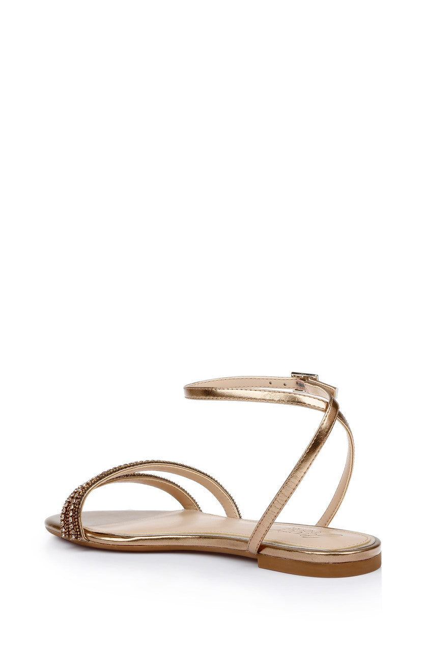 badgley-mischka-roslyn-flache-sandale-silber-strass image 3