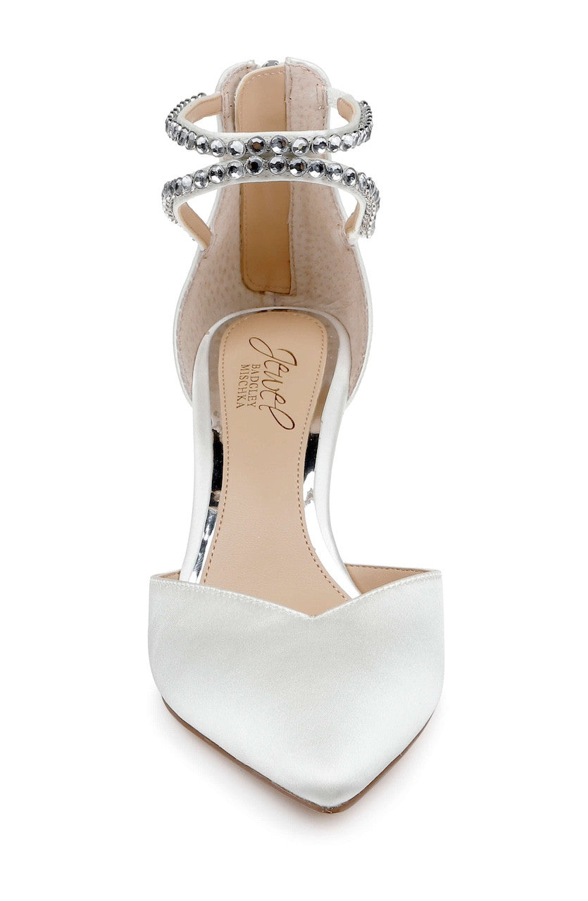 badgley-mischka-emmie-pumps-ivory-strass-stiletto-d-orsay image 4