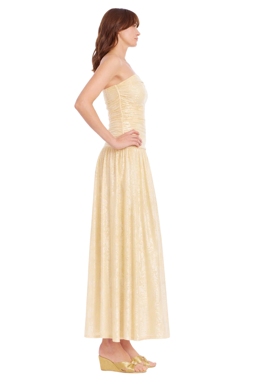 badgley-mischka-natasha-maxikleid-buttercup image 2