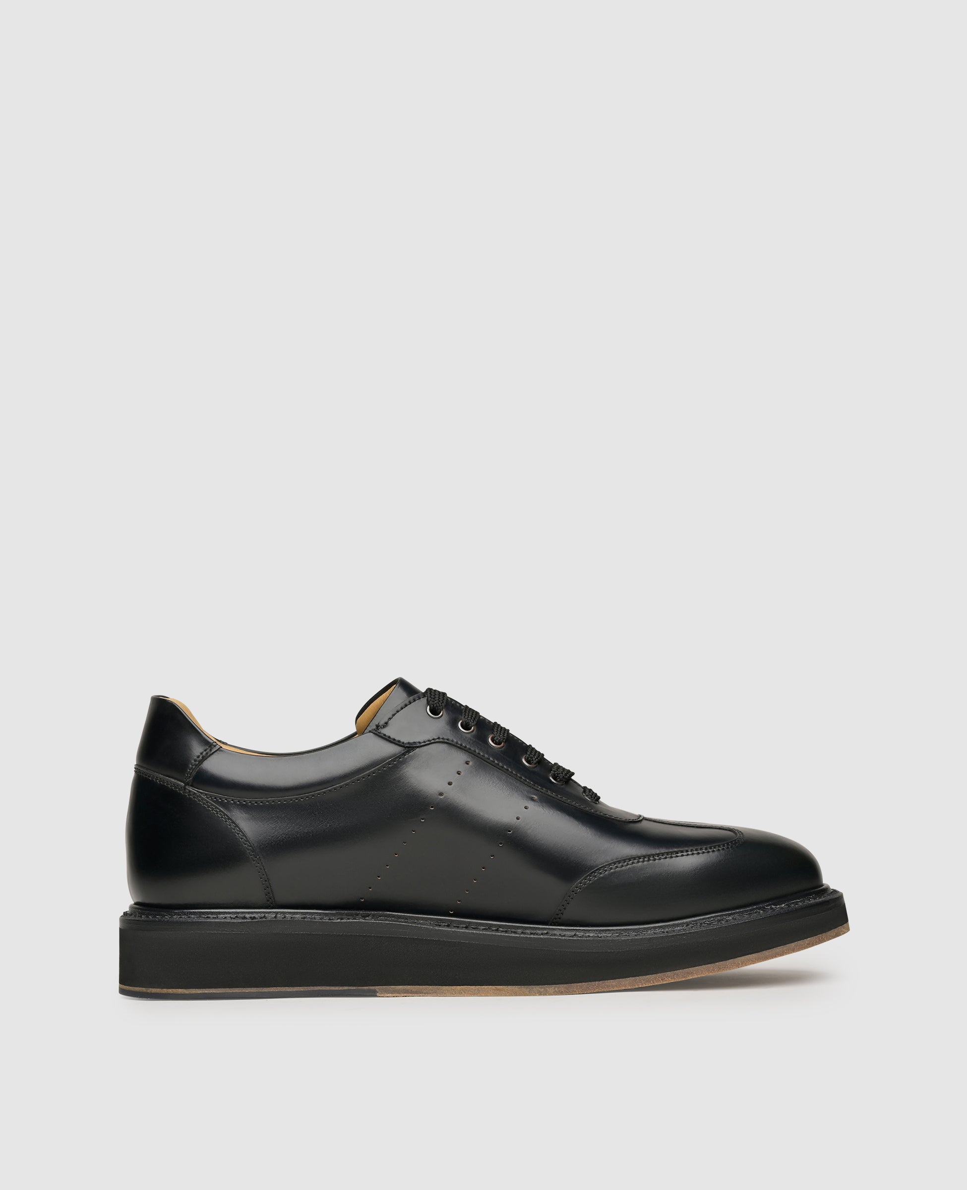 heinrich-dinkelacker-london-sneaker-c-cordovan-schwarz image 2