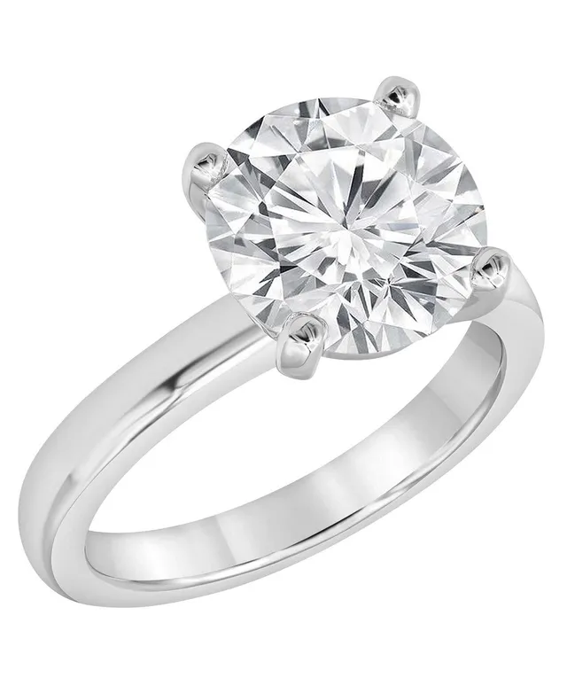 badgley-mischka-jewelry-diamond-solitaire-verlobungsring-ros-gold-4ct image 1