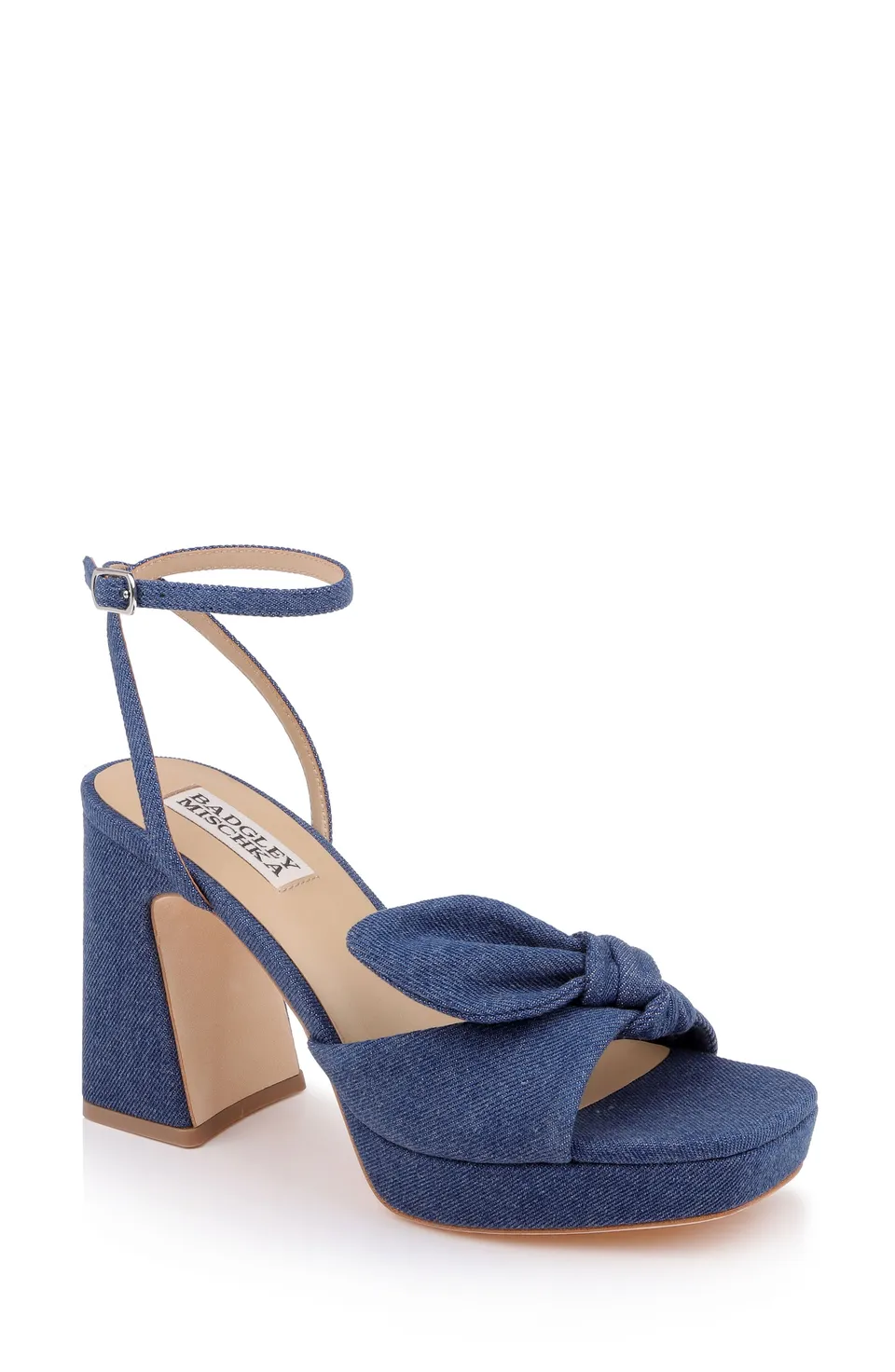 badgley-mischka-yuki-sandaletten-wei-crepe-plateau-90mm image 1