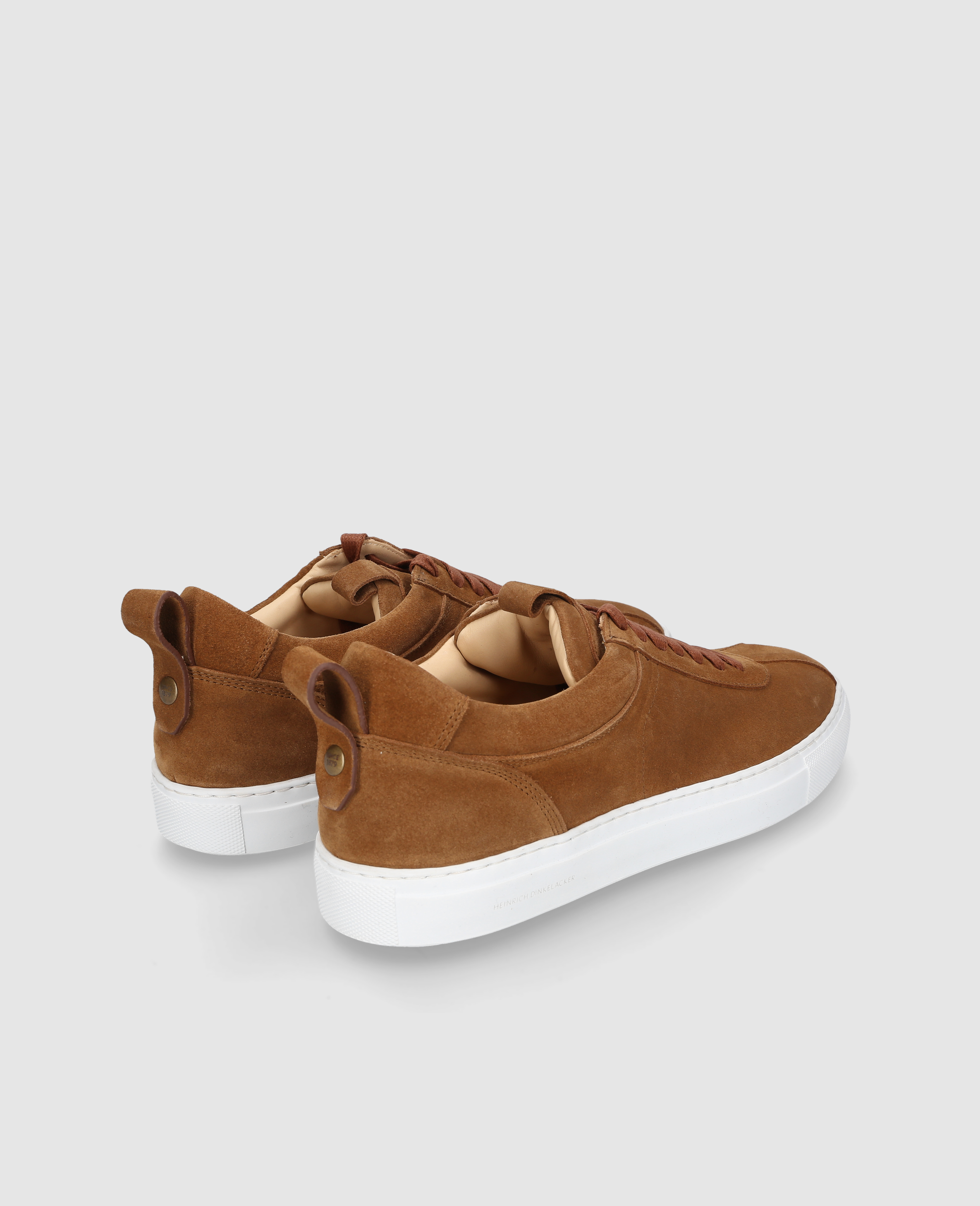 heinrich-dinkelacker-turin-sneaker-v-sneaker-braun-velours image 3