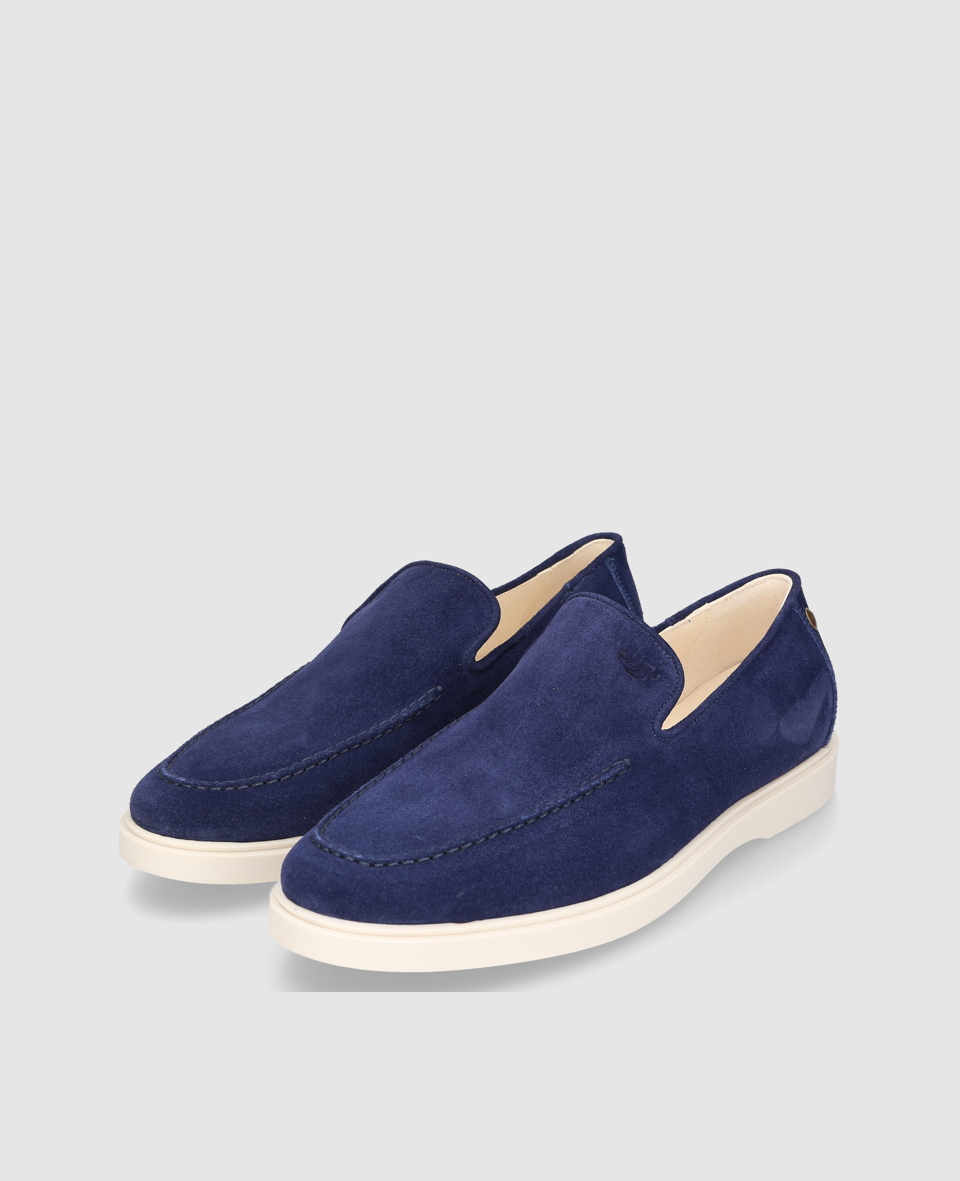 heinrich-dinkelacker-genua-plain-v-loafer-blau-velours image 3