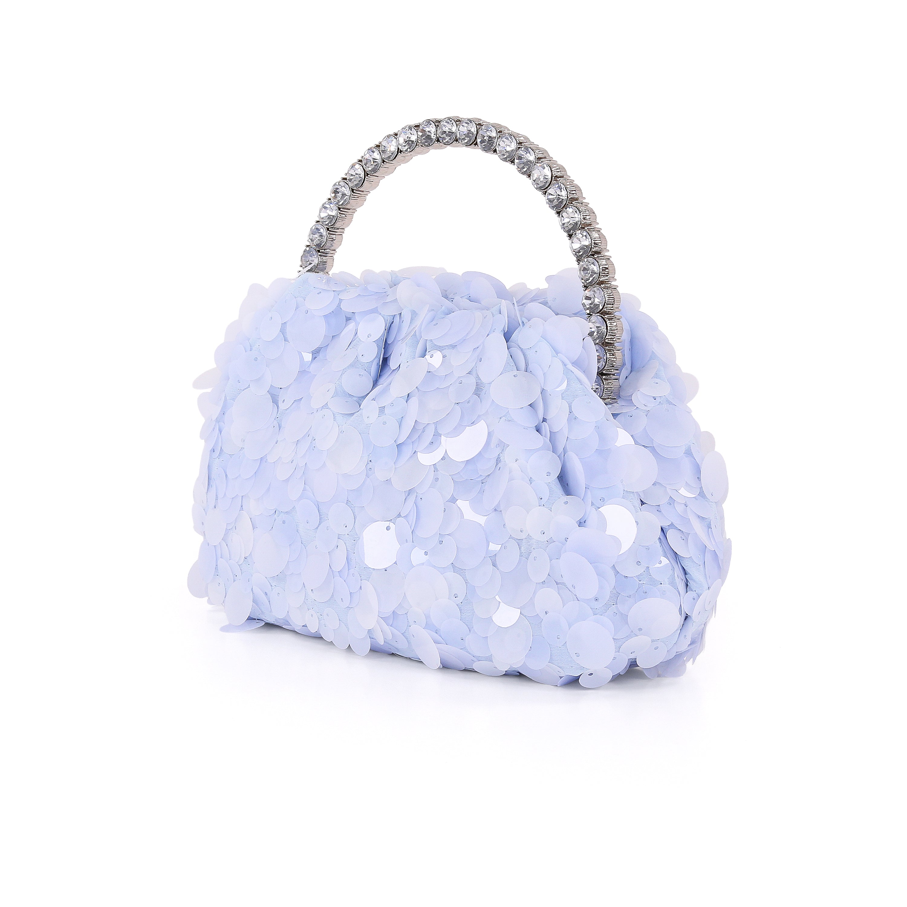 badgley-mischka-noa-pouch-clutch-blau-pailletten-perlen image 2