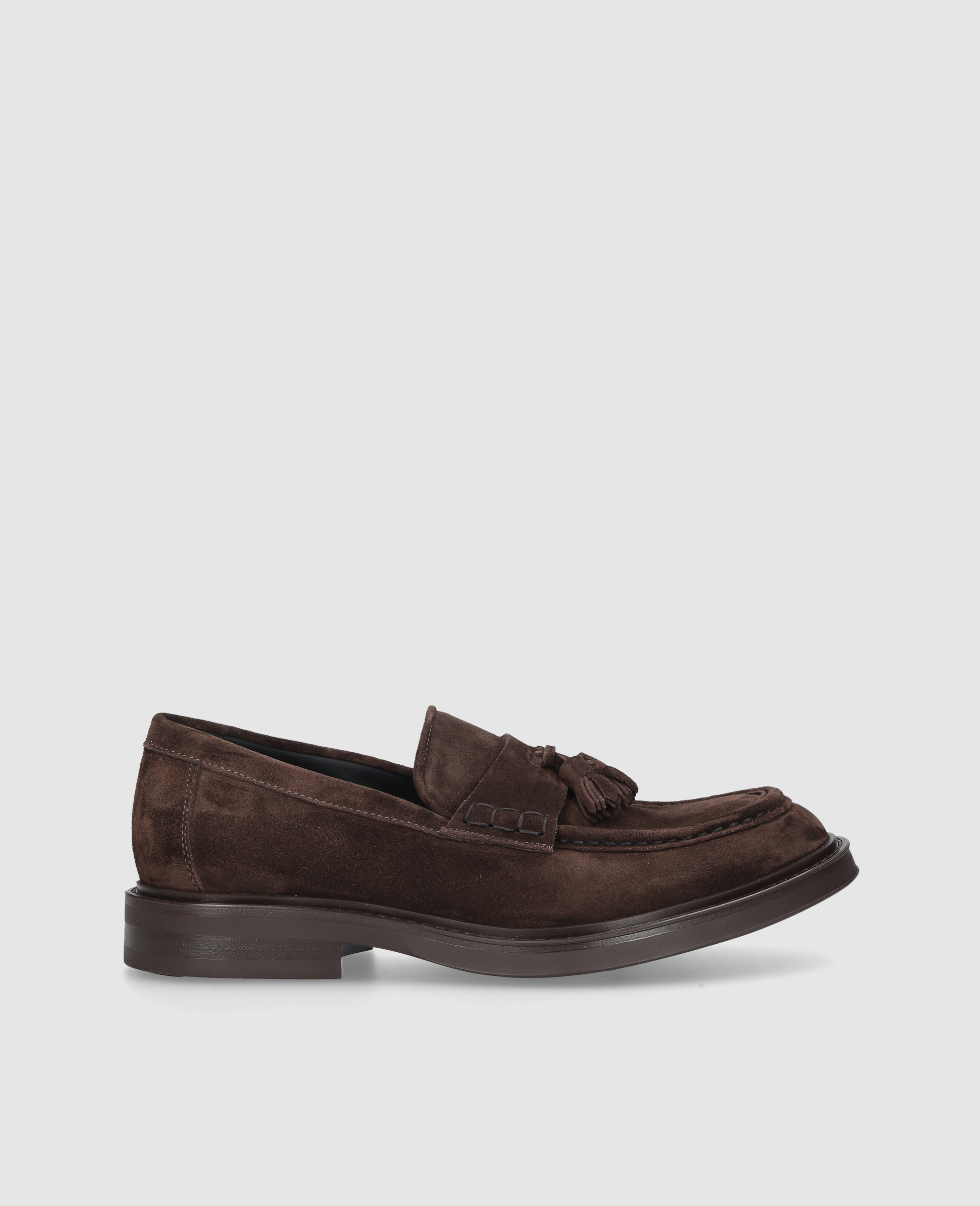 heinrich-dinkelacker-florenz-plain-v-loafer-dunkelbraun-velours image 6