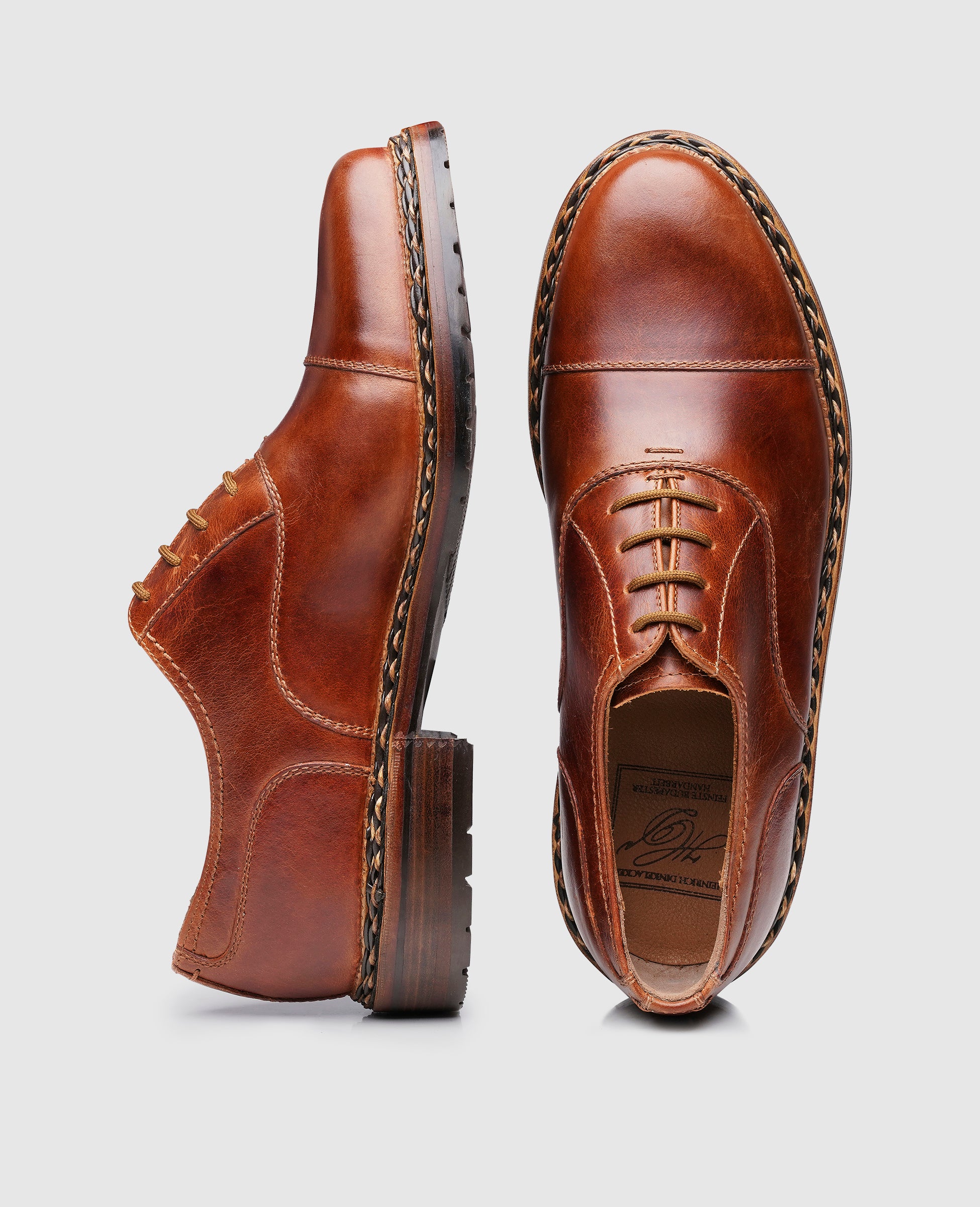 heinrich-dinkelacker-buda-captoe-ma-oxford-amber-mambo-leder image 5