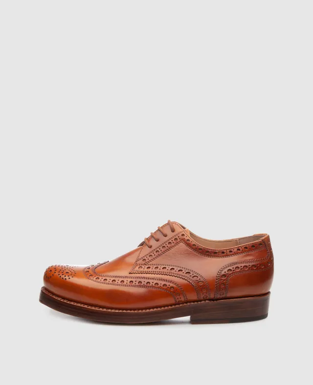 heinrich-dinkelacker-rio-full-brogue-tc-herrenschuh-cognac-glattleder image 1