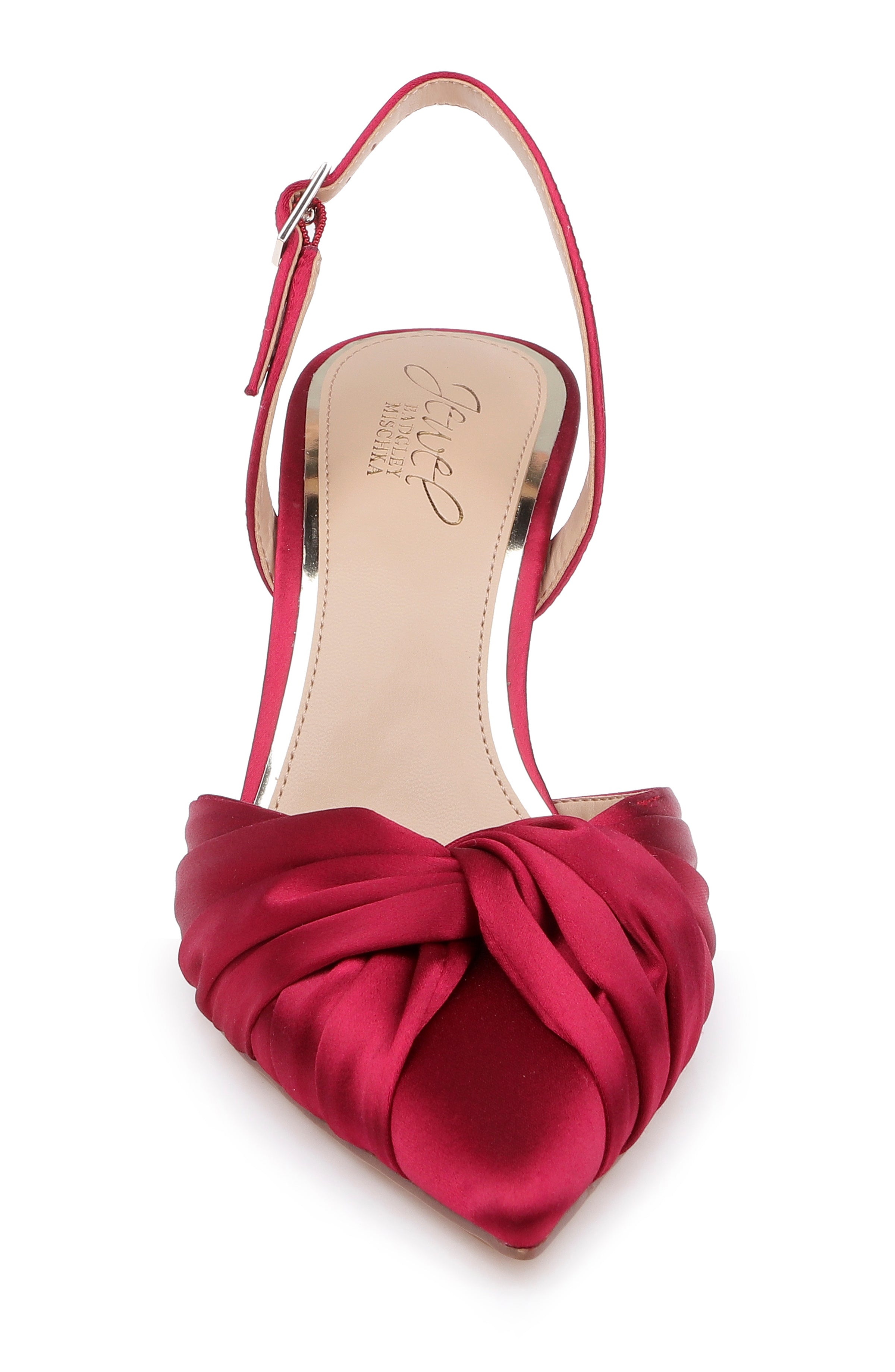 badgley-mischka-zariel-slingback-pumps-granat-satin-spitz image 4