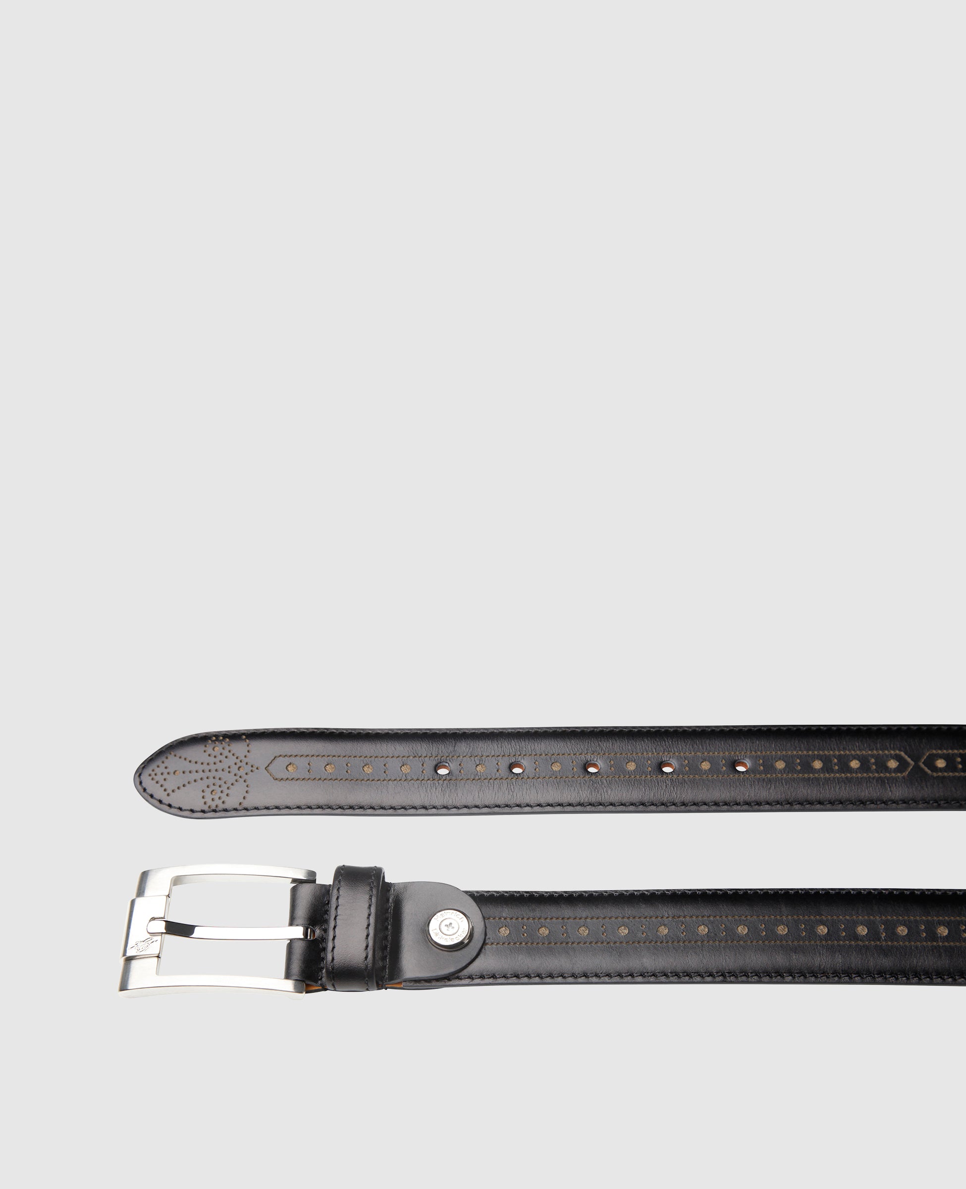 heinrich-dinkelacker-lederg-rtel-jazmin-brogue-bc-g-rtel-schwarz image 2
