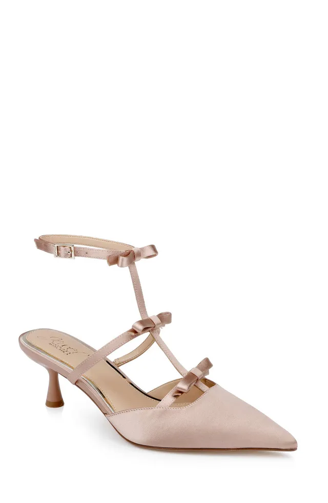 badgley-mischka-elisabetta-pumps-nude-satin-55-mm-absatz image 1
