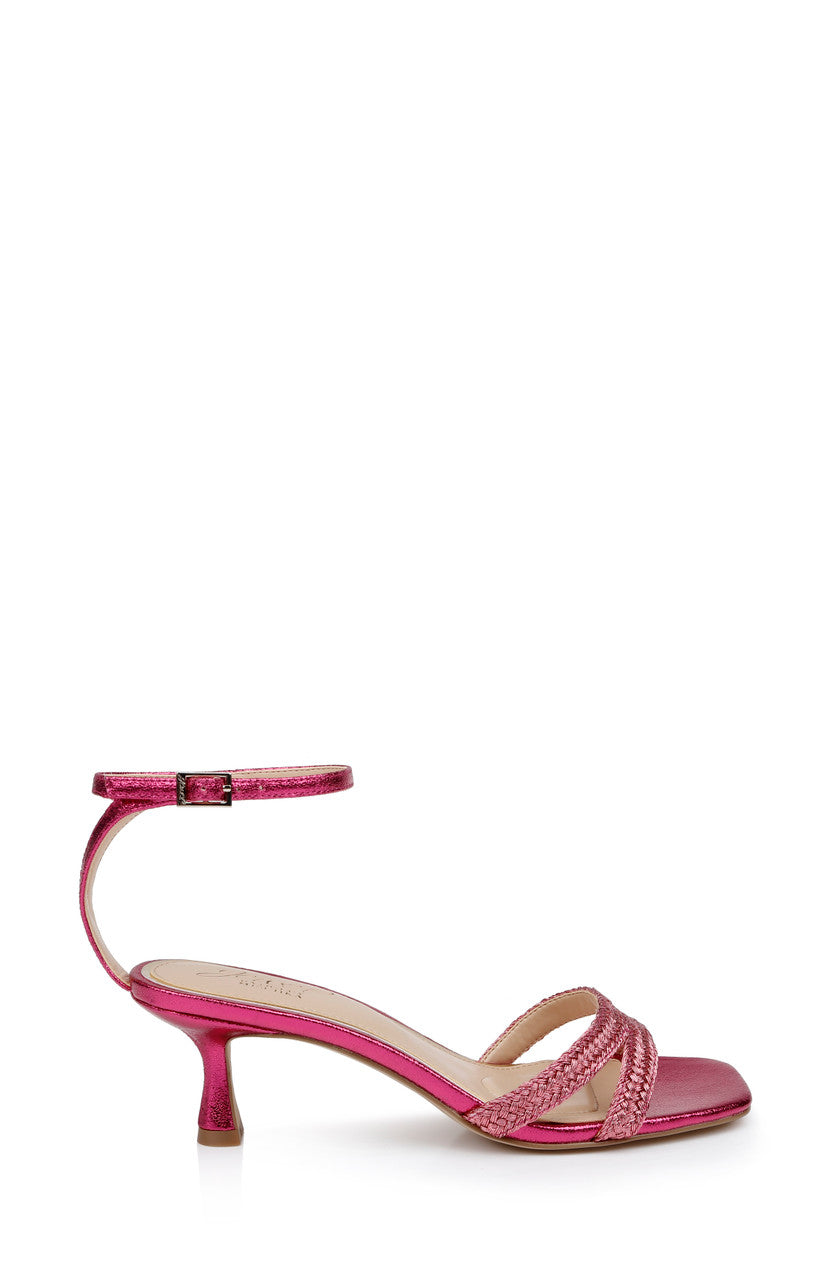 badgley-mischka-hayzel-kitten-heel-sandale-gold image 2
