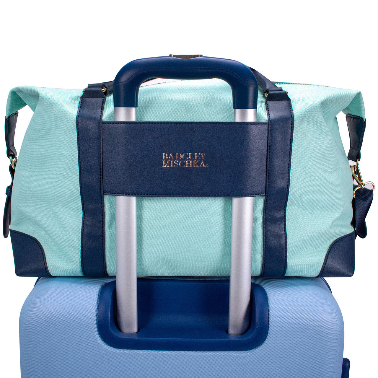 badgley-mischka-barbara-weekender-reisetasche-hellblau image 7