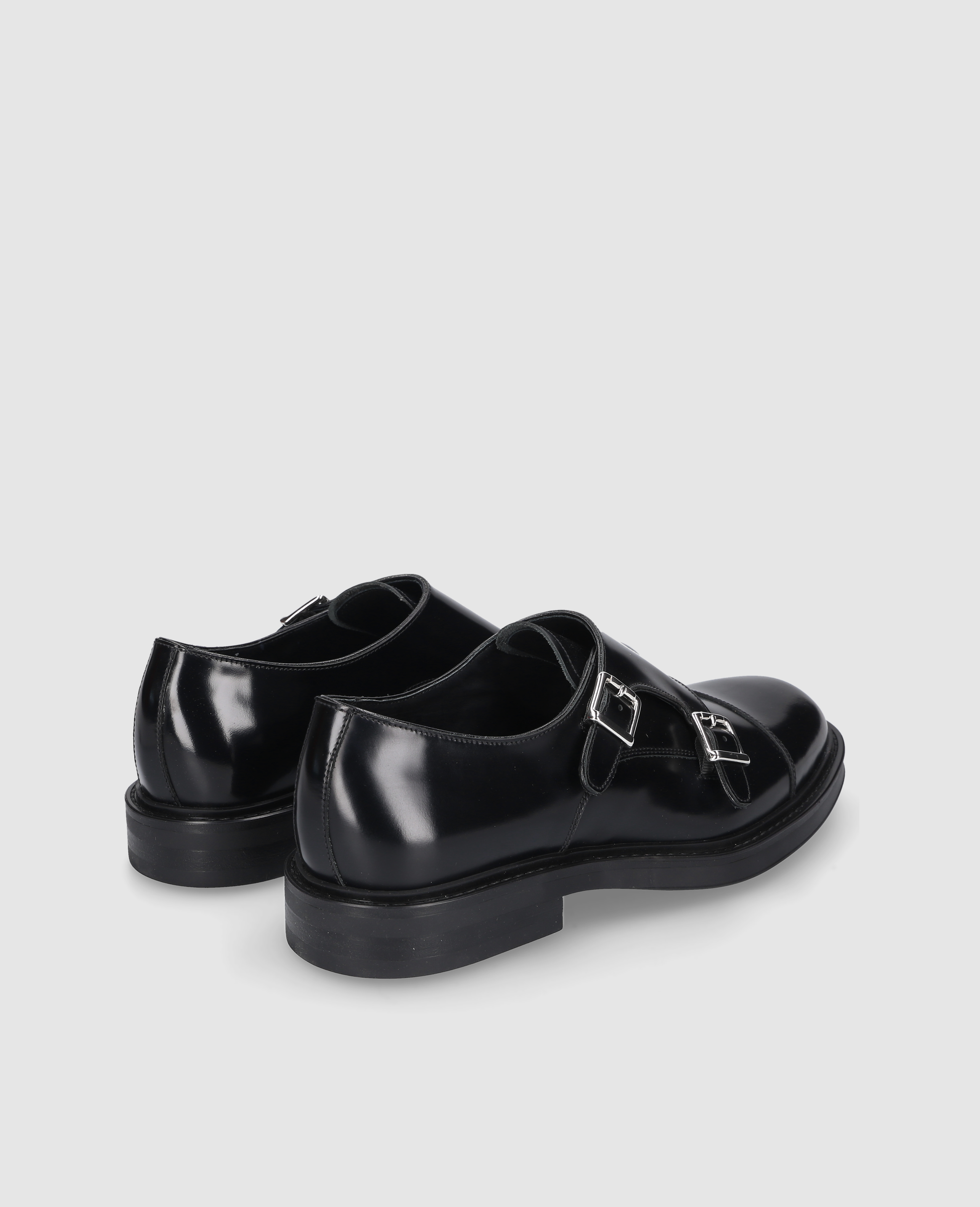 heinrich-dinkelacker-florenz-plain-double-monk-schwarz-leder image 3