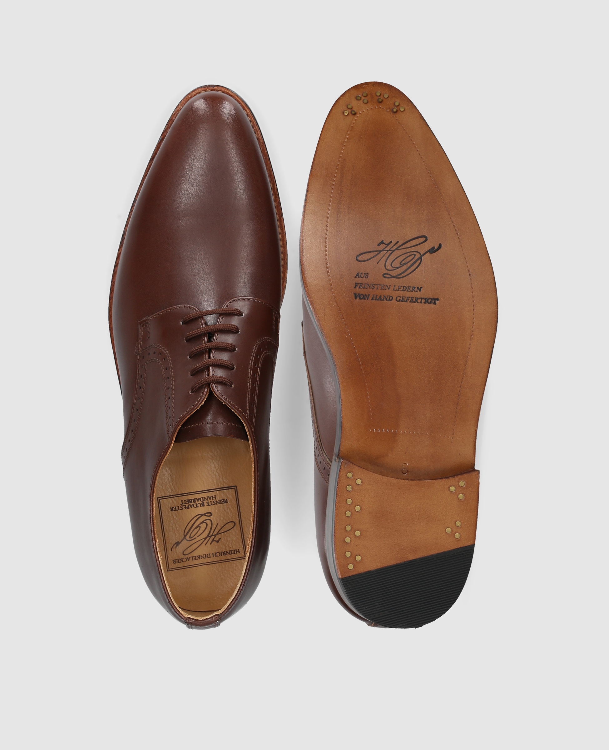 heinrich-dinkelacker-milano-plain-ac-herrenschuh-dunkelbraun image 7