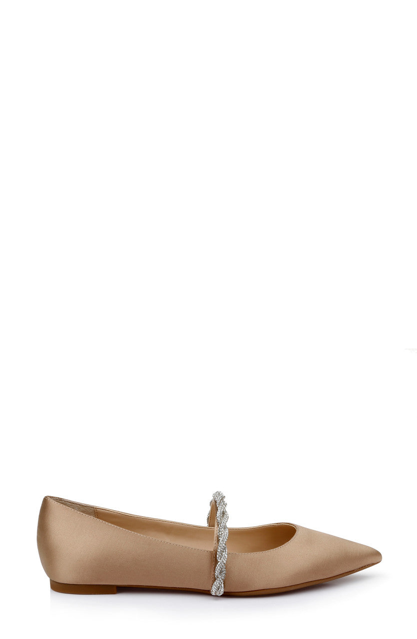 badgley-mischka-vana-flats-silber-ballerinas-strass image 2