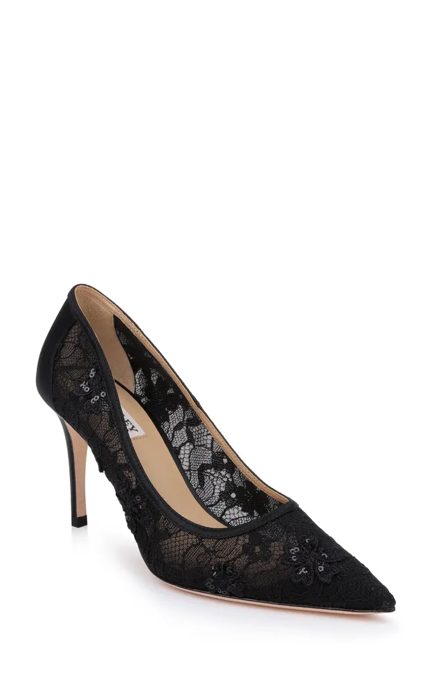 badgley-mischka-rania-spitze-pumps-schwarz-90-mm image 1
