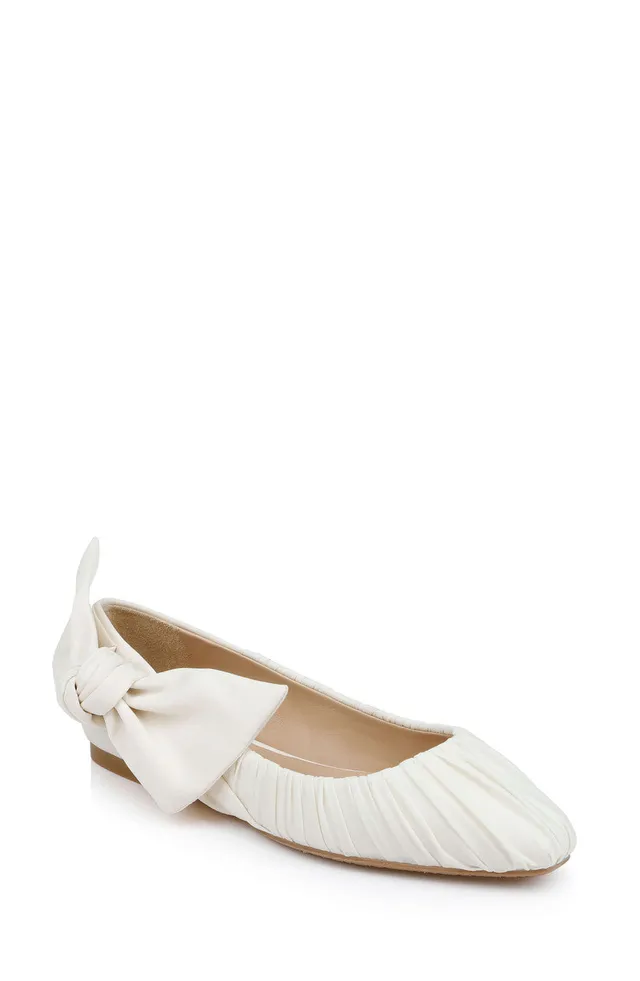 badgley-mischka-vayln-mp7909-ballerinas-ivory-schleife image 1