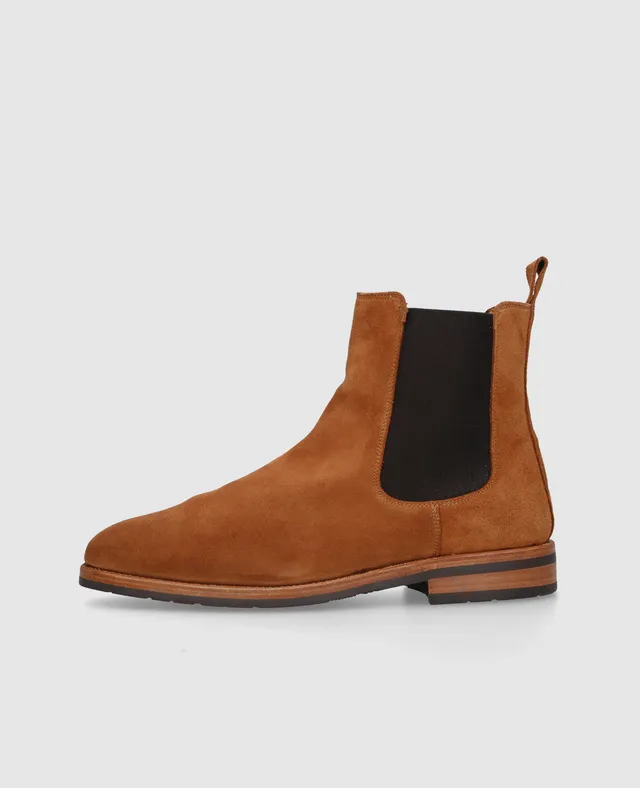 heinrich-dinkelacker-luzern-chelsea-boot-v-stiefel-braun-velours image 1