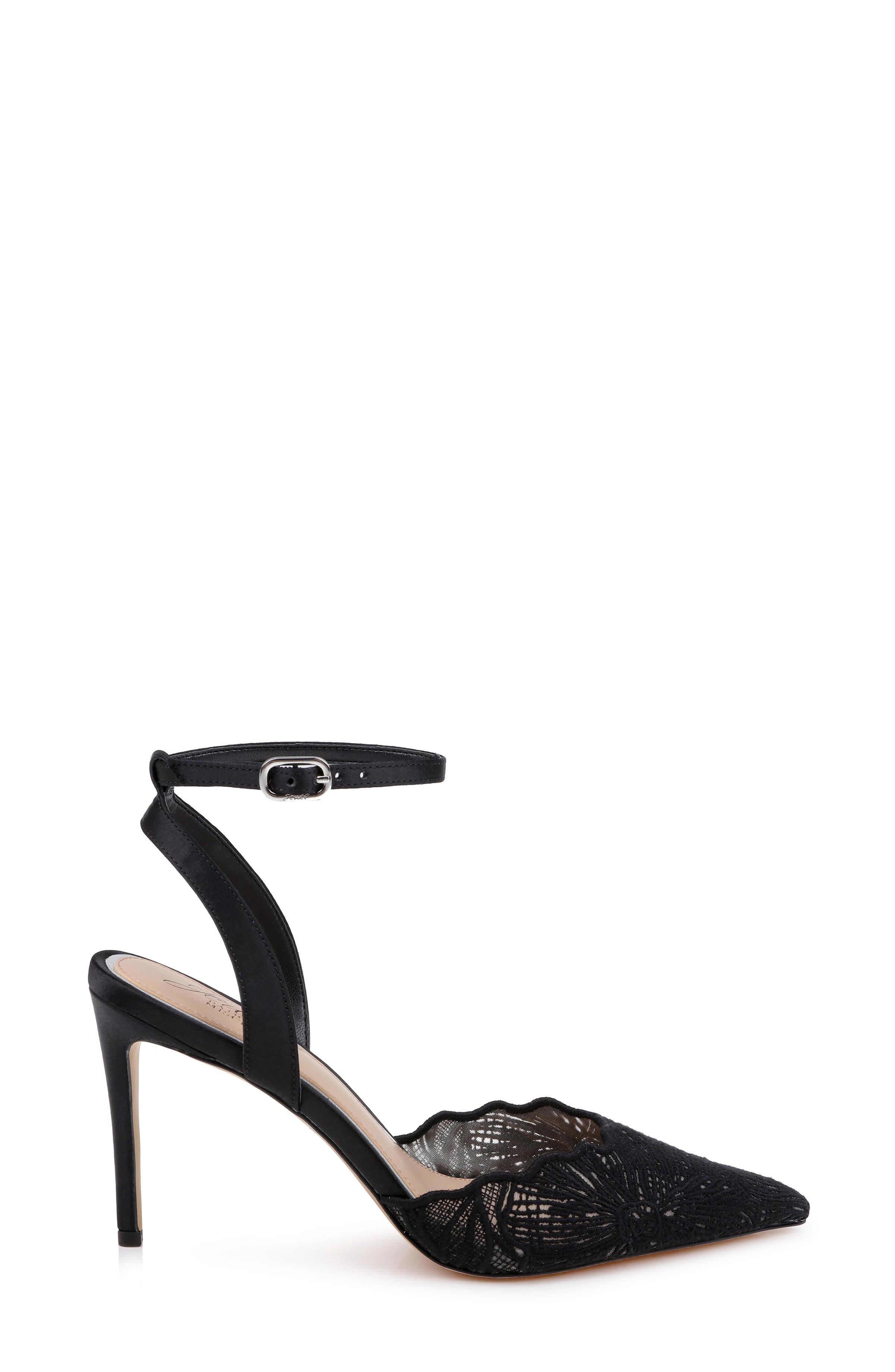badgley-mischka-zaima-pumps-satin-schwarz-mit-kn-chelriemen image 2