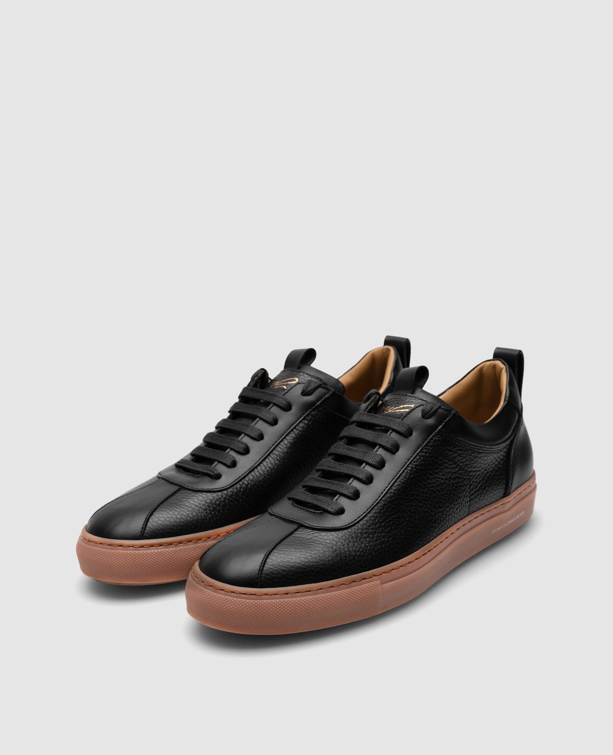 heinrich-dinkelacker-turin-sneaker-t-sneaker-schwarz-kalbsleder-2 image 2