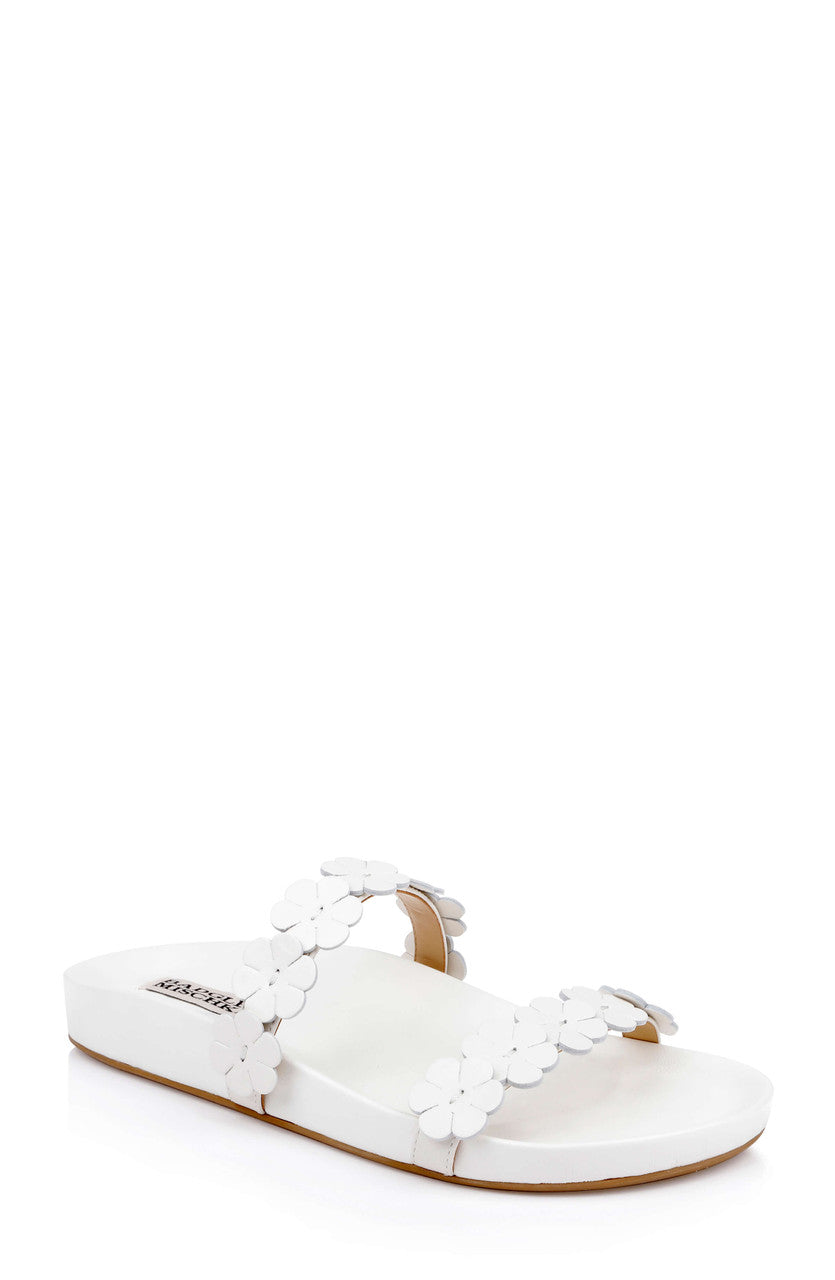 badgley-mischka-waterbury-slide-sandale-wei-leder image 1