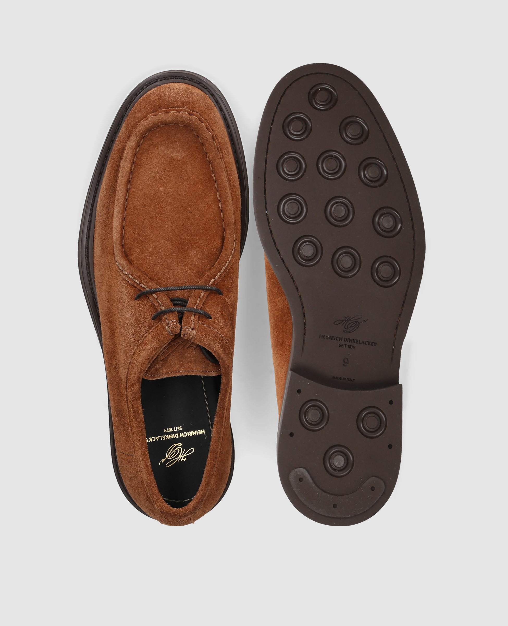 heinrich-dinkelacker-florenz-norweger-v-herrenschuh-braun-velours image 7