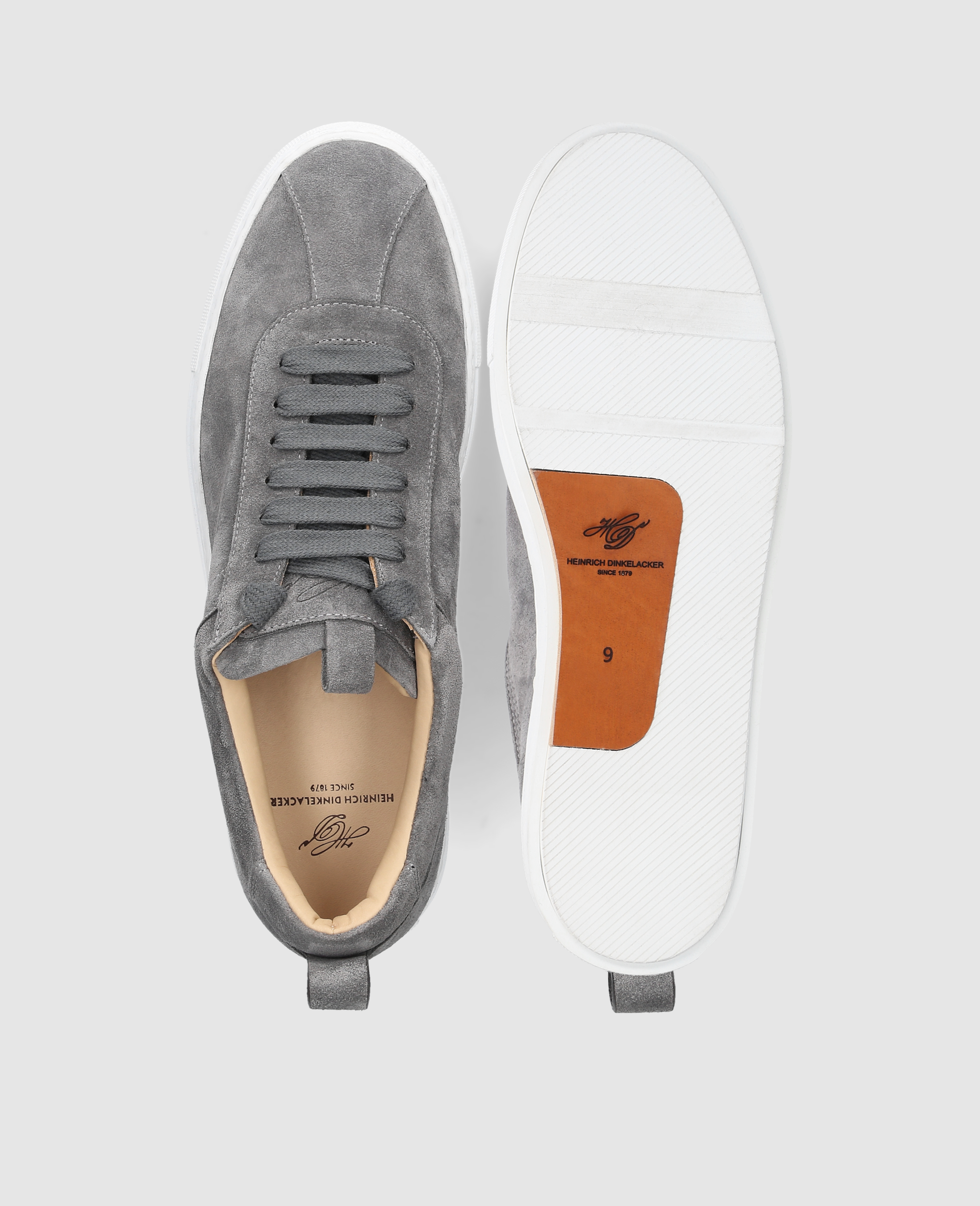 heinrich-dinkelacker-turin-sneaker-v-sneaker-grau-velours-2 image 7