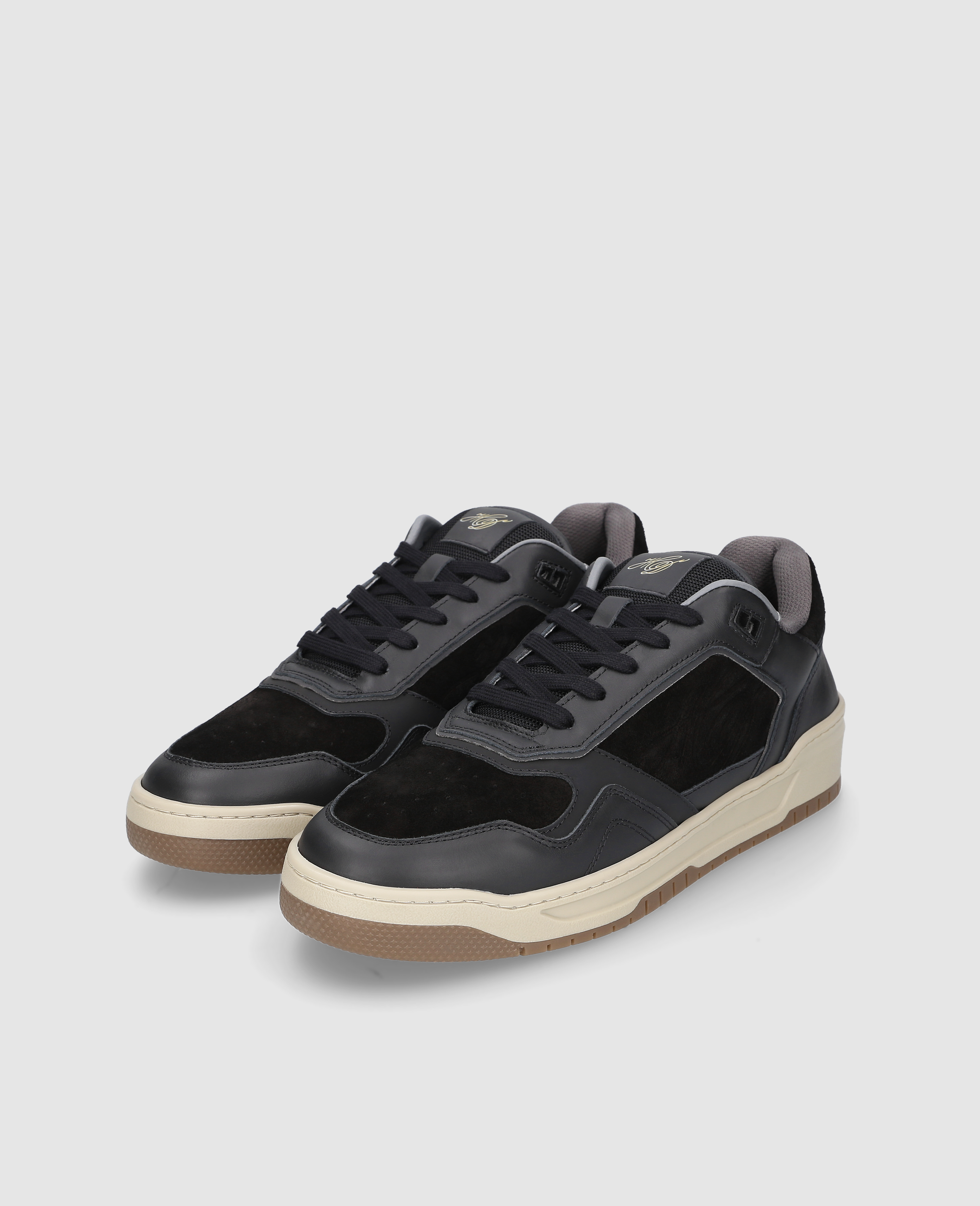 heinrich-dinkelacker-los-angeles-cl-sneaker-schwarz-velours image 2