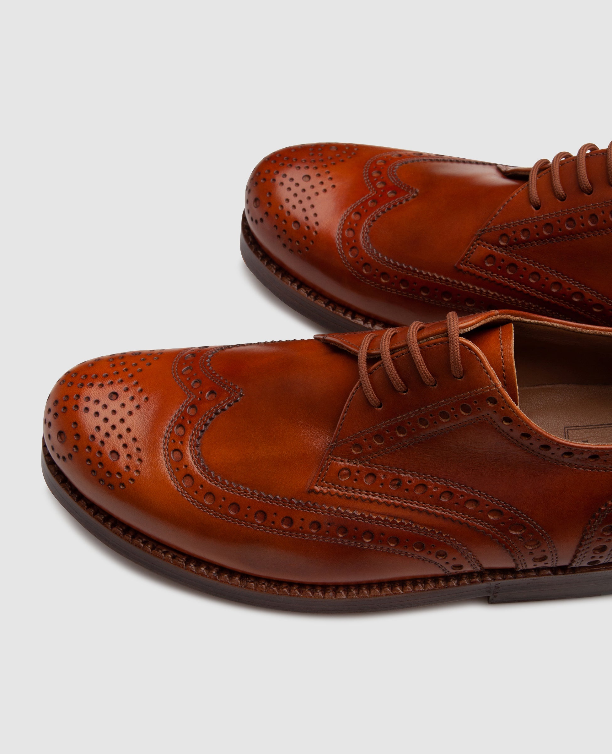 heinrich-dinkelacker-rio-full-brogue-tc-herrenschuh-cognac-glattleder image 8