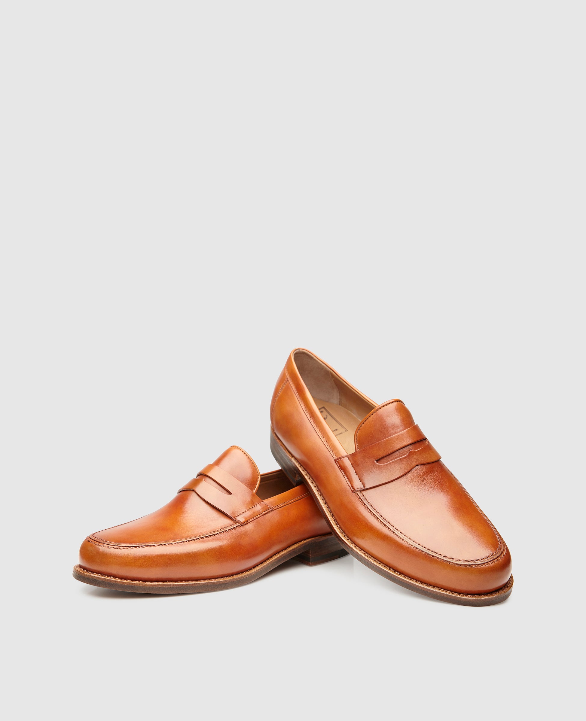 heinrich-dinkelacker-wien-plain-tc-penny-loafer-cognac-leder image 4