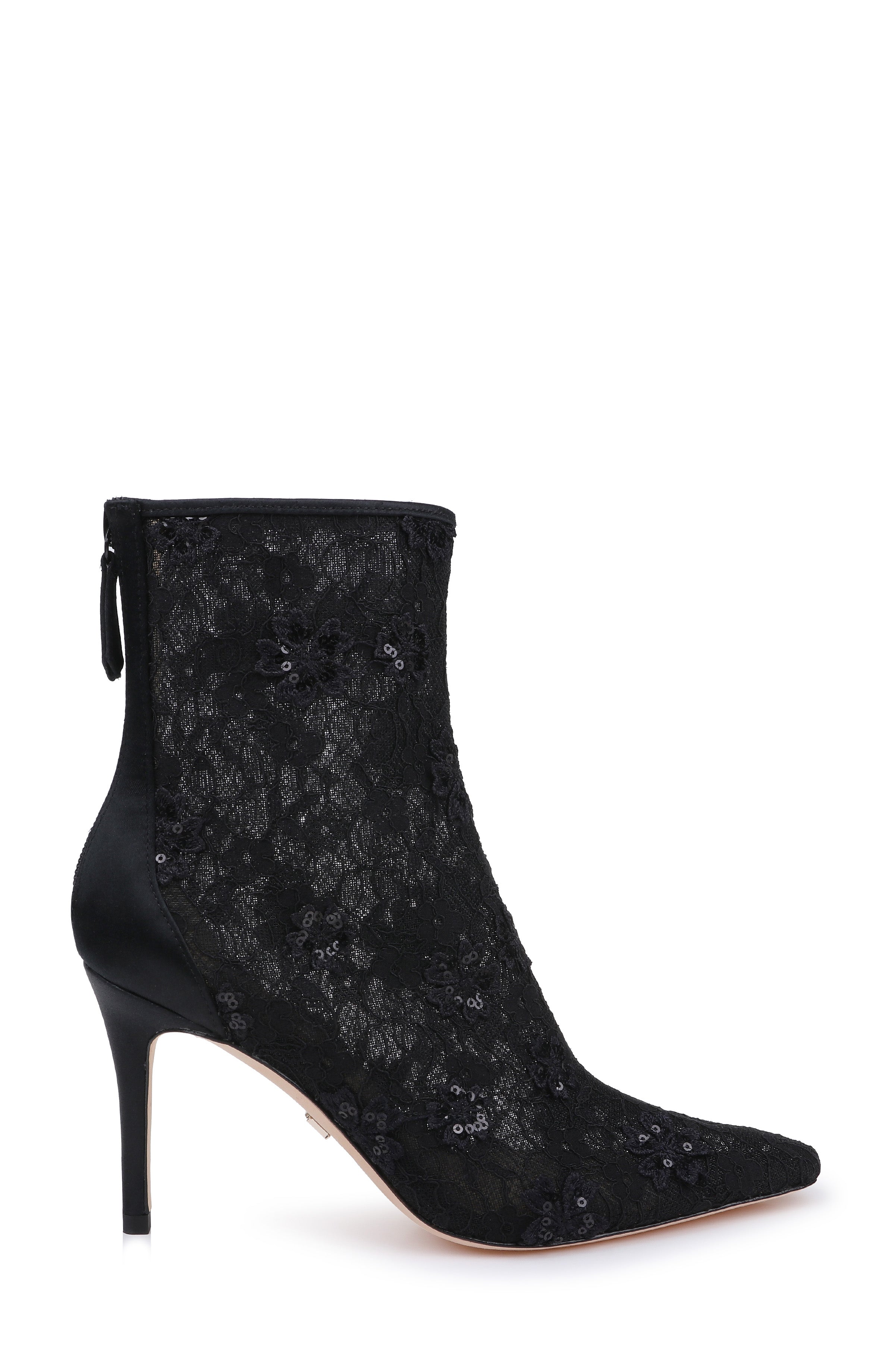 badgley-mischka-raya-stiefelette-schwarz-spitze-stiletto image 3