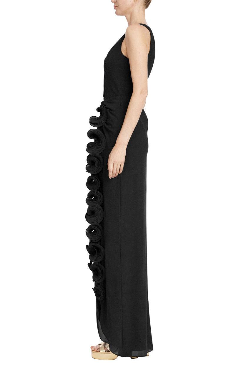 badgley-mischka-eg5133-abendkleid-lang-schwarz-mit-schlitz image 2