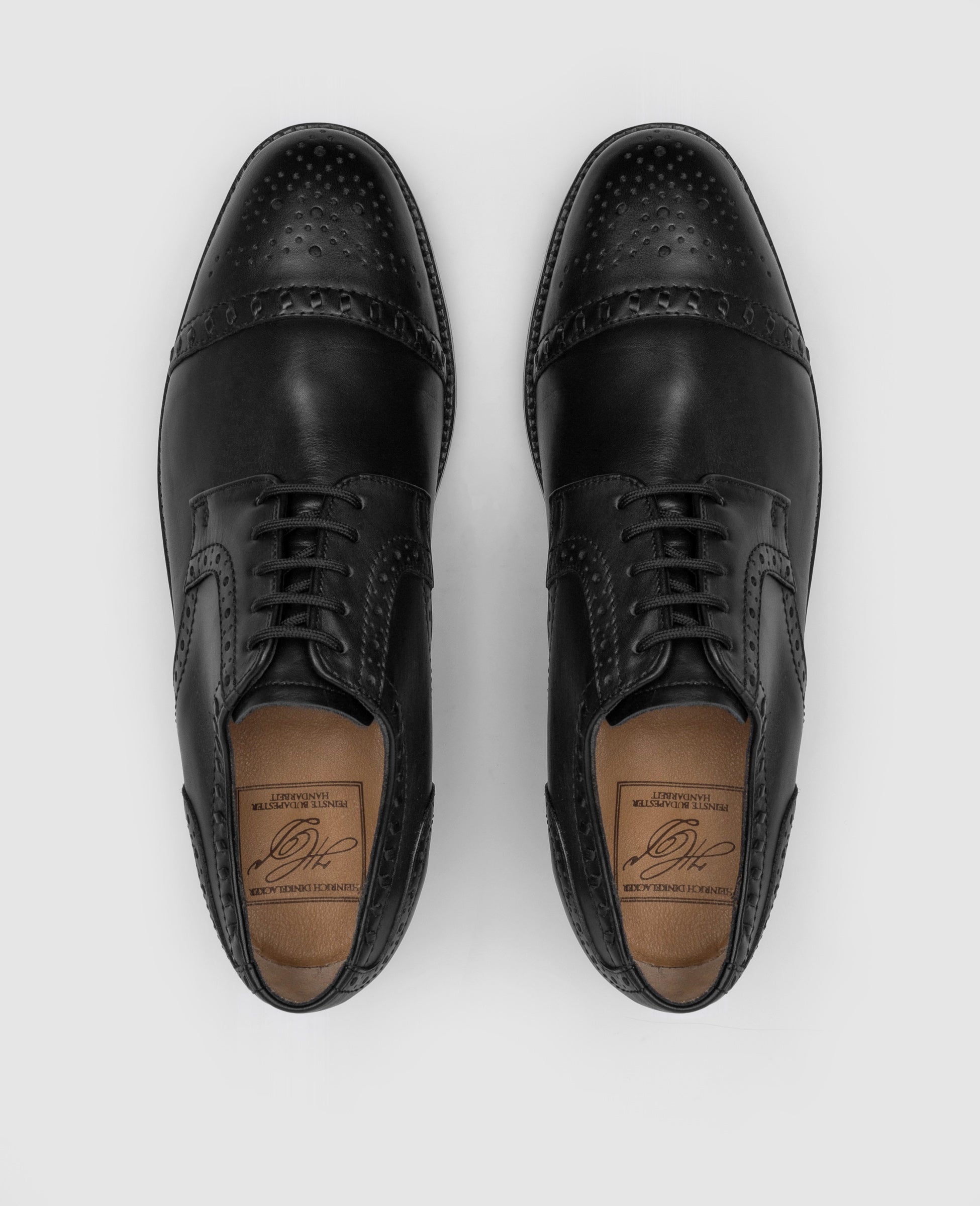 heinrich-dinkelacker-london-half-brogue-sc-herrenschuh-schwarz image 6