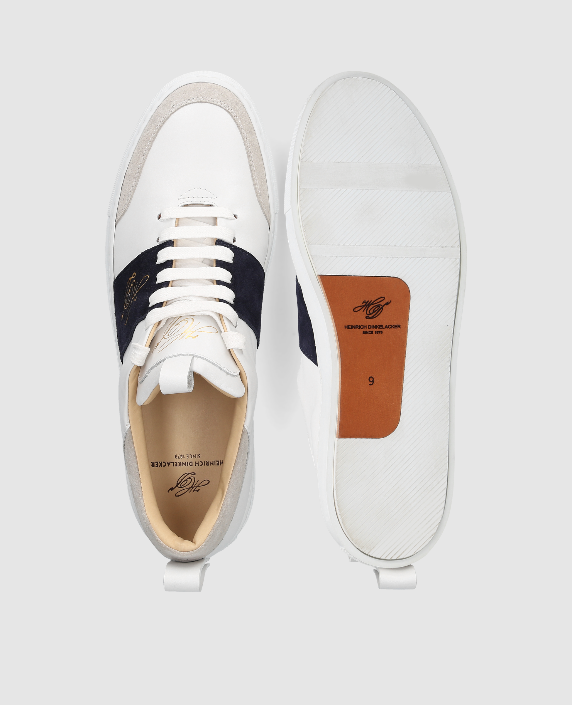 heinrich-dinkelacker-turin-tennis-sneaker-np-weiss-navy image 8
