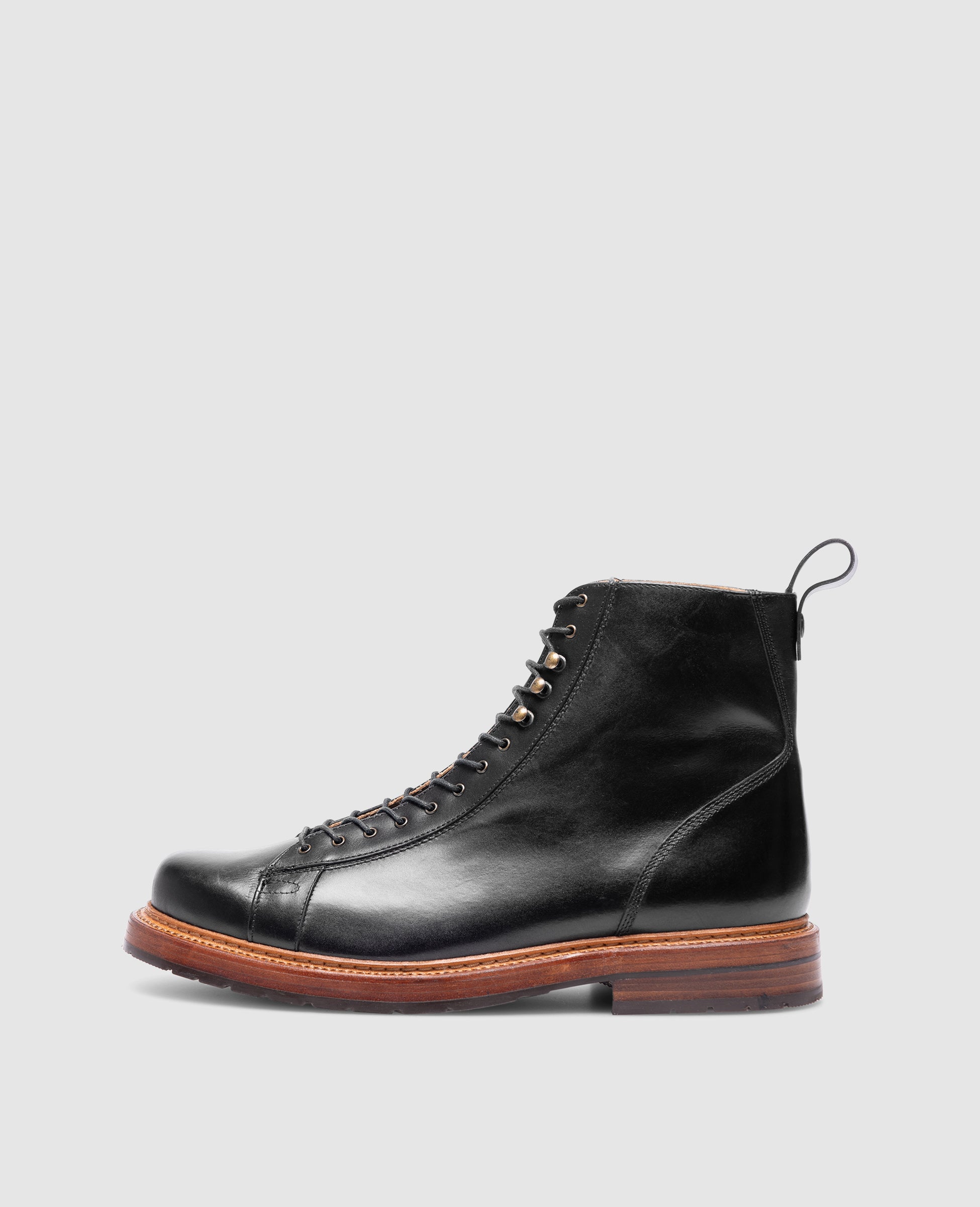 heinrich-dinkelacker-rio-plain-bc-boot-schwarz-boxcalf image 1