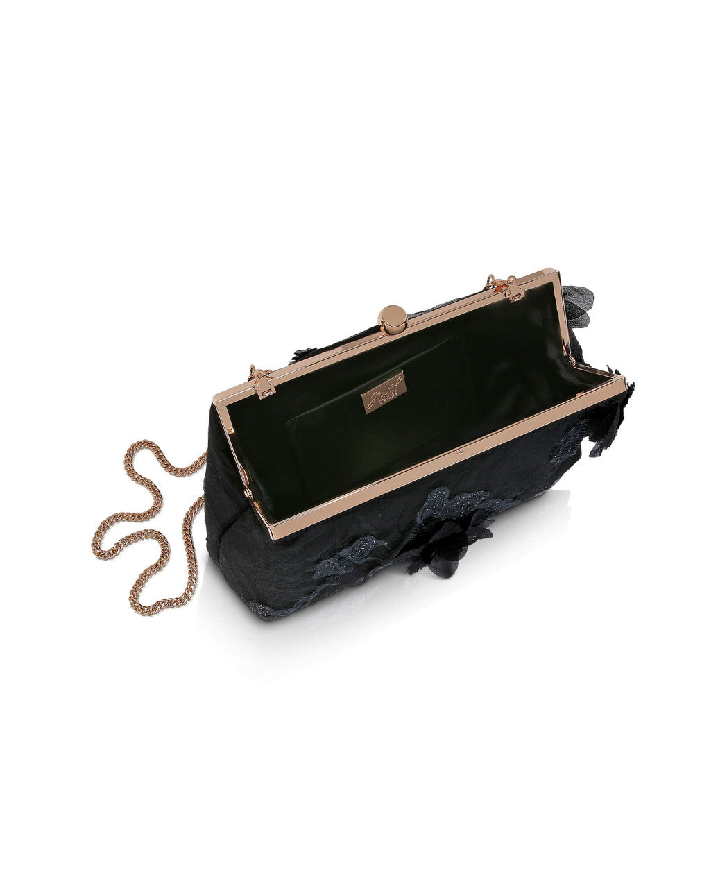 badgley-mischka-lila-pouch-clutch-abendtasche-ivory-blumen image 8
