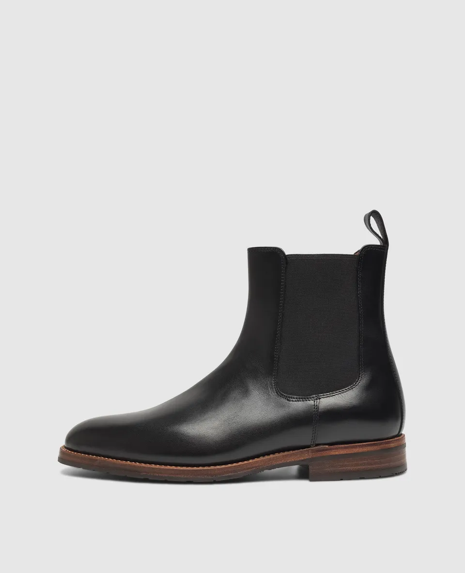 heinrich-dinkelacker-luzern-plain-bc-chelsea-boot-schwarz image 1